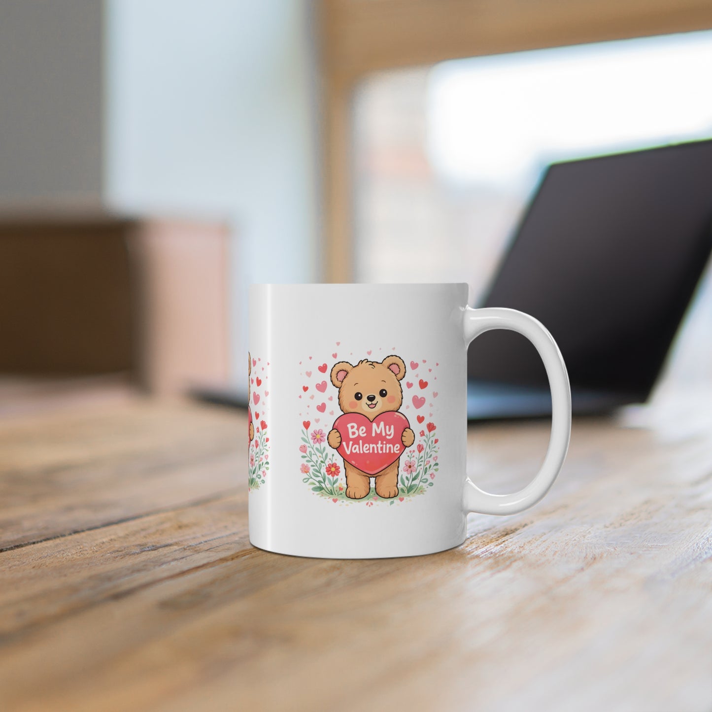Be My Valentine Ceramic Mug, Coffee Cup