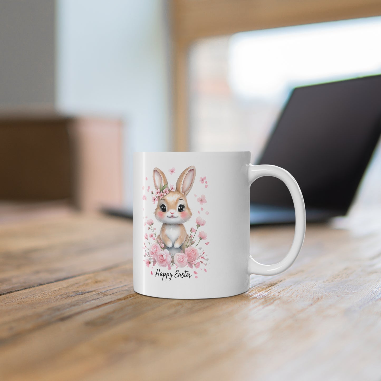 Happy Easter Ceramic Mug, Coffee Cup