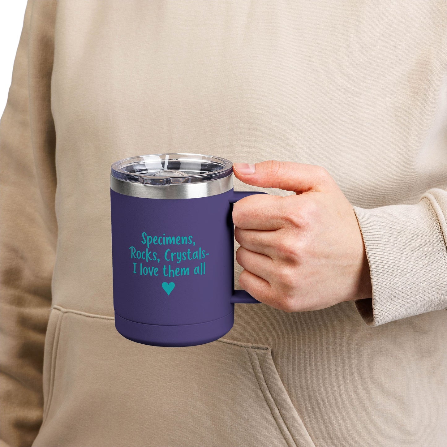 Love Crystal Coffee Mug Tumbler