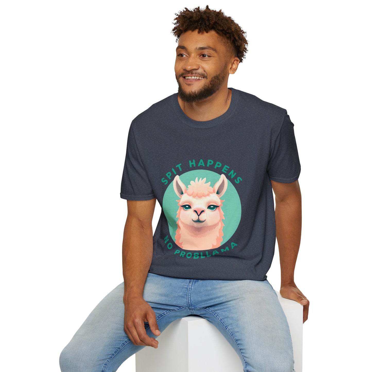 Tiz's Funny Llama Adult Shirt