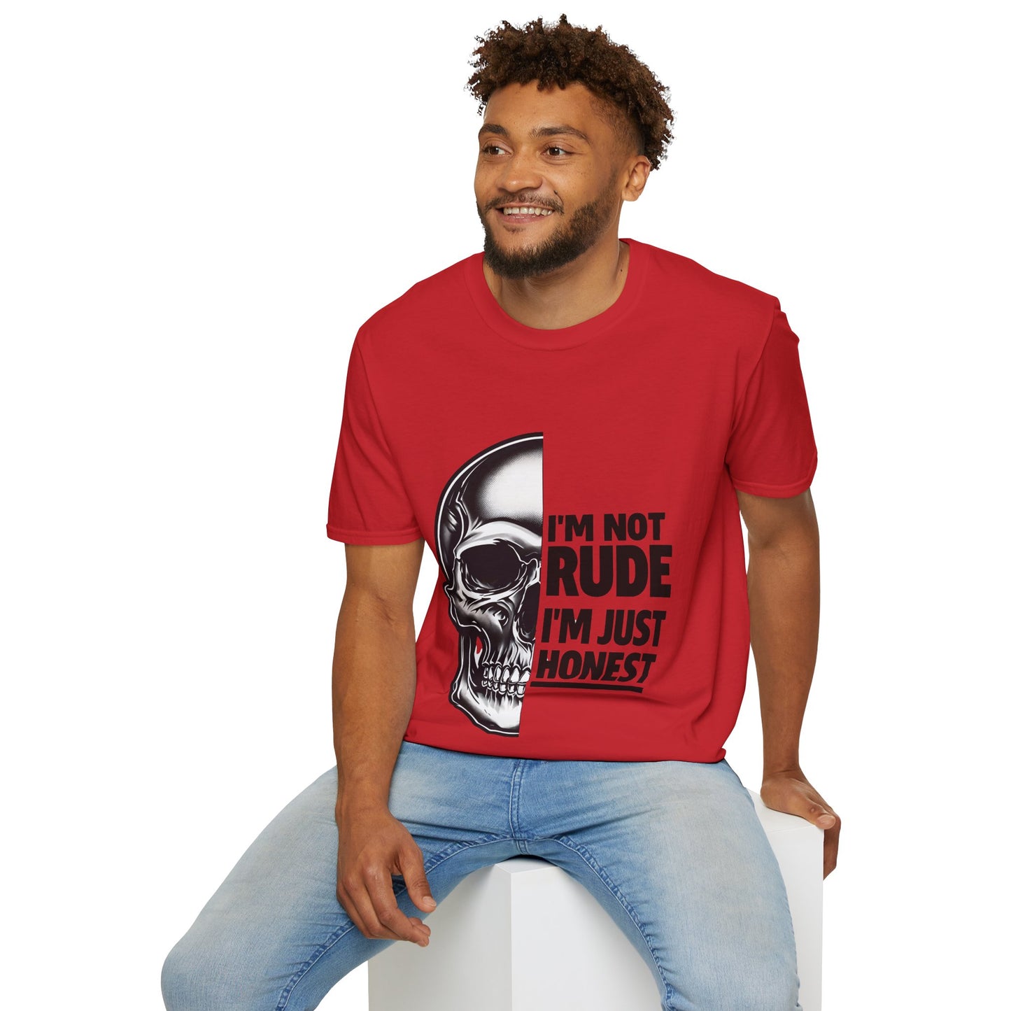 Rod's Rude Skull Graphic Adult Shirt