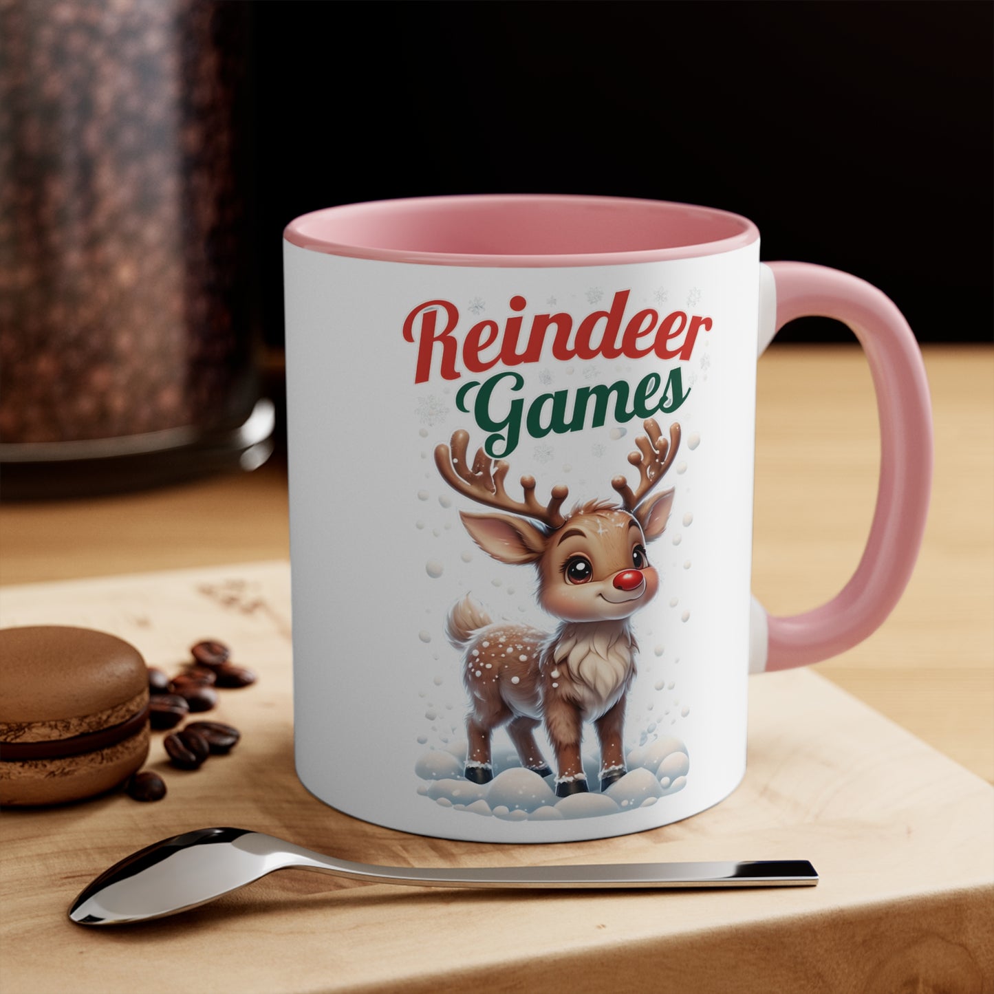 Rycker's Reindeer Games Ceramic Mug, Coffee Cup