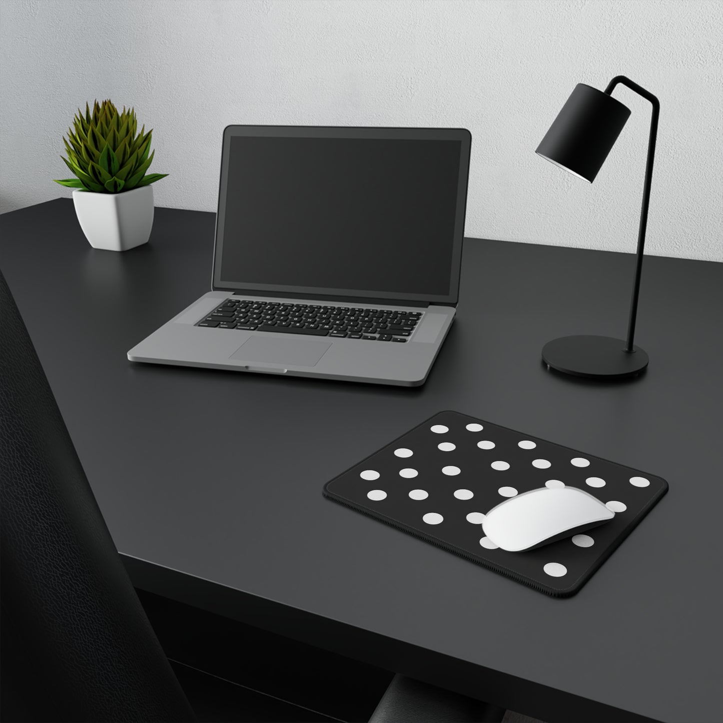 Piper's Polka Dot Non-Slip Gaming Mouse Pad