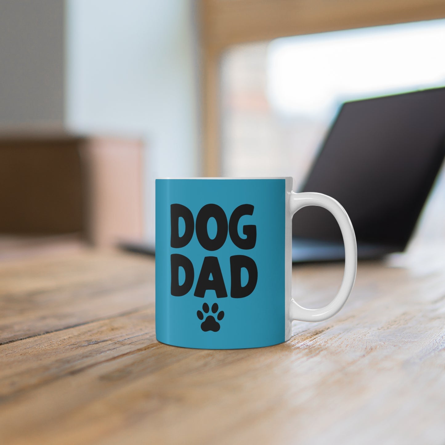 Diego's Dog Dad Ceramic Mug, Coffee Cup