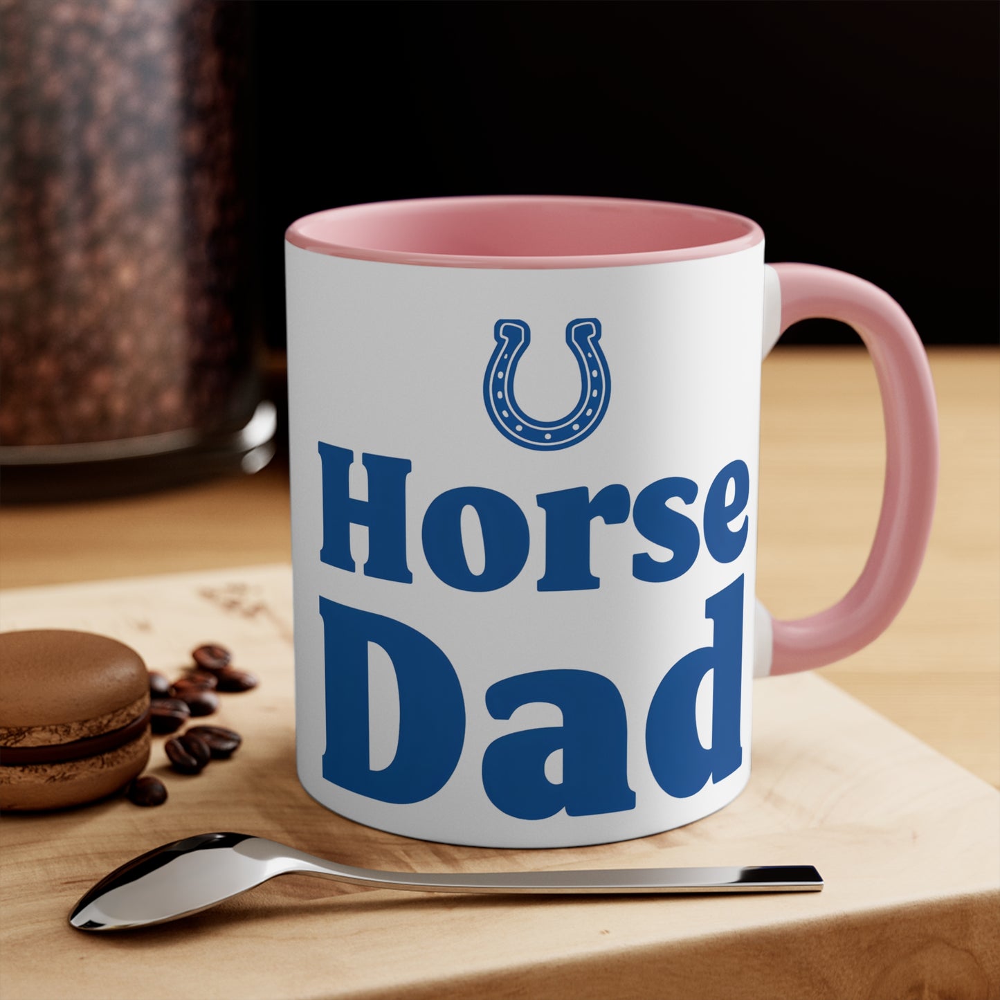 Harrison's Horse Dad Ceramic Mug, Coffee Cup