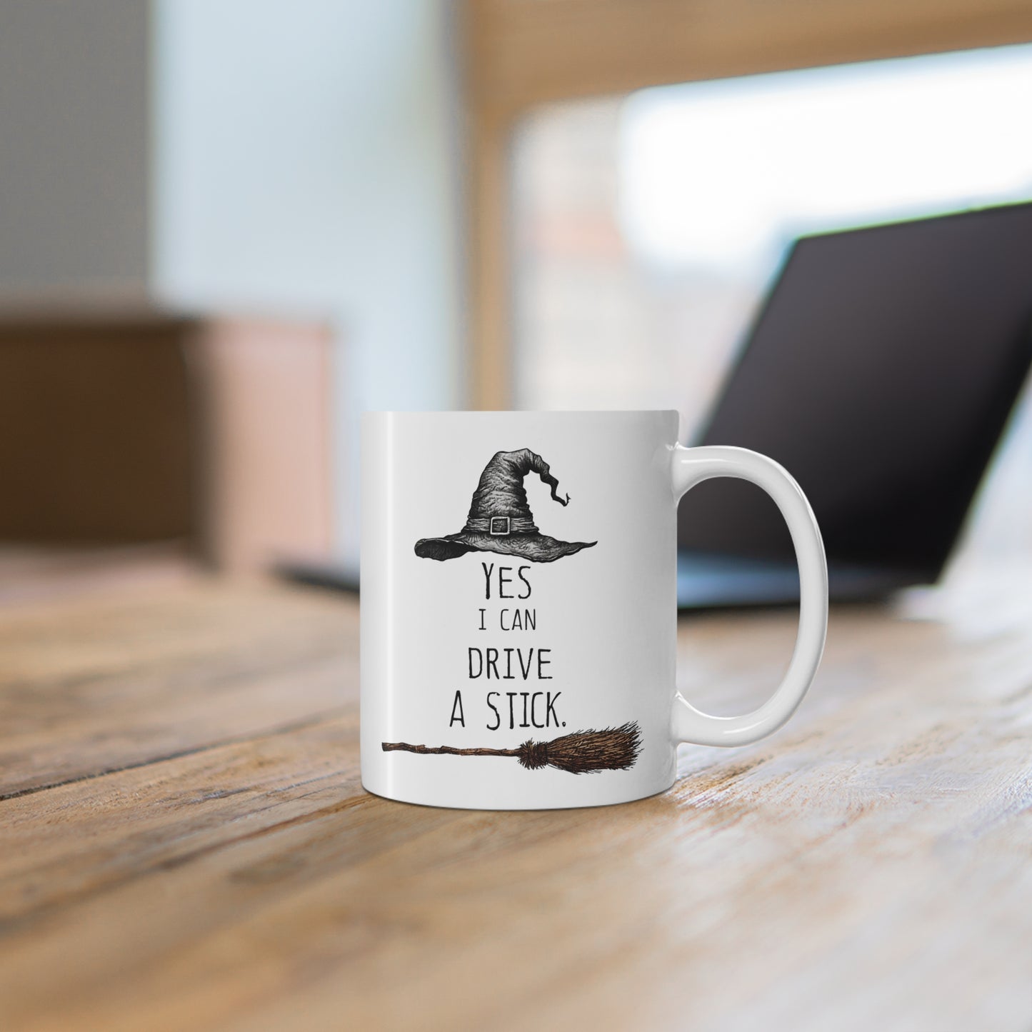 Wren's Witchy Ceramic Mug, Coffee Cup