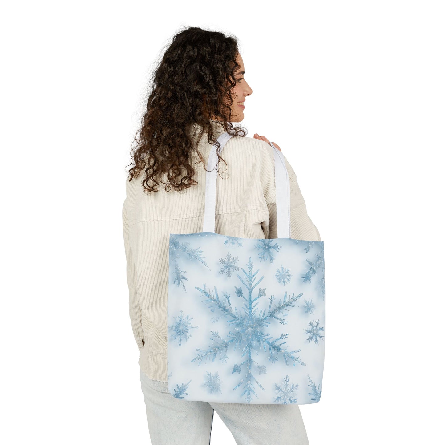 Josie's Winter Wonderland Snowflake Tote Bag
