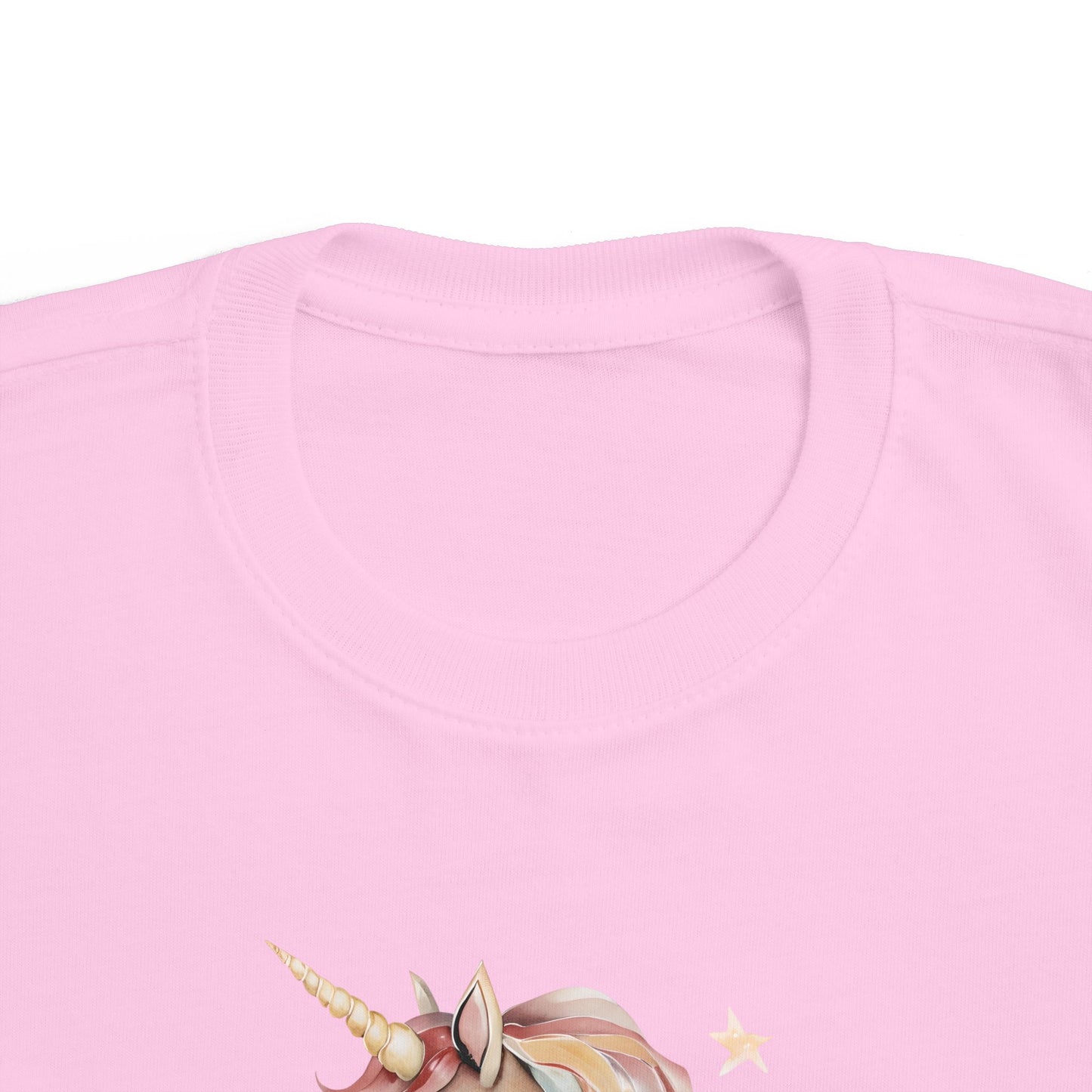 Aria's Unicorn Toddler Top