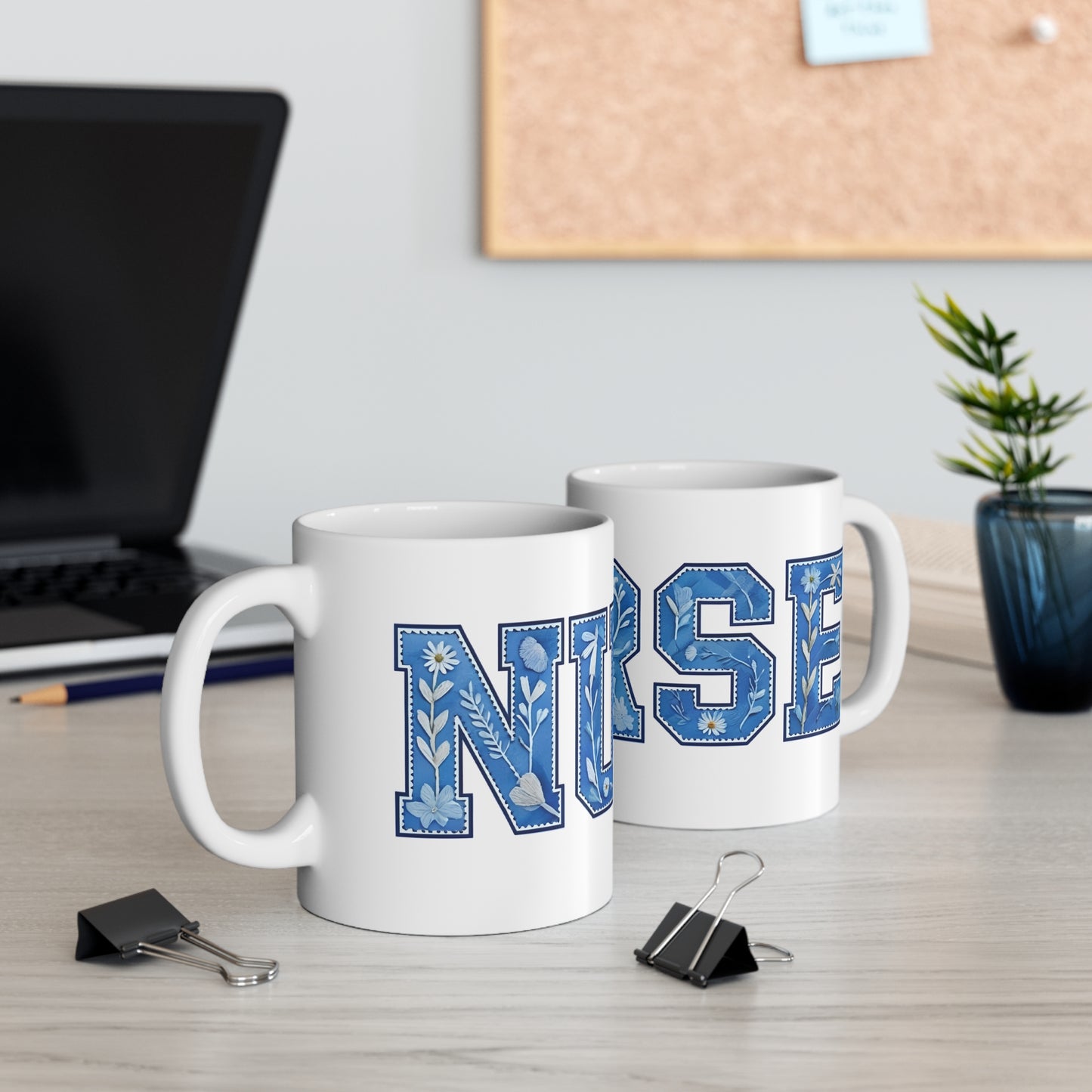 Nadia's "Nurse" Ceramic Mug, Coffee Cup