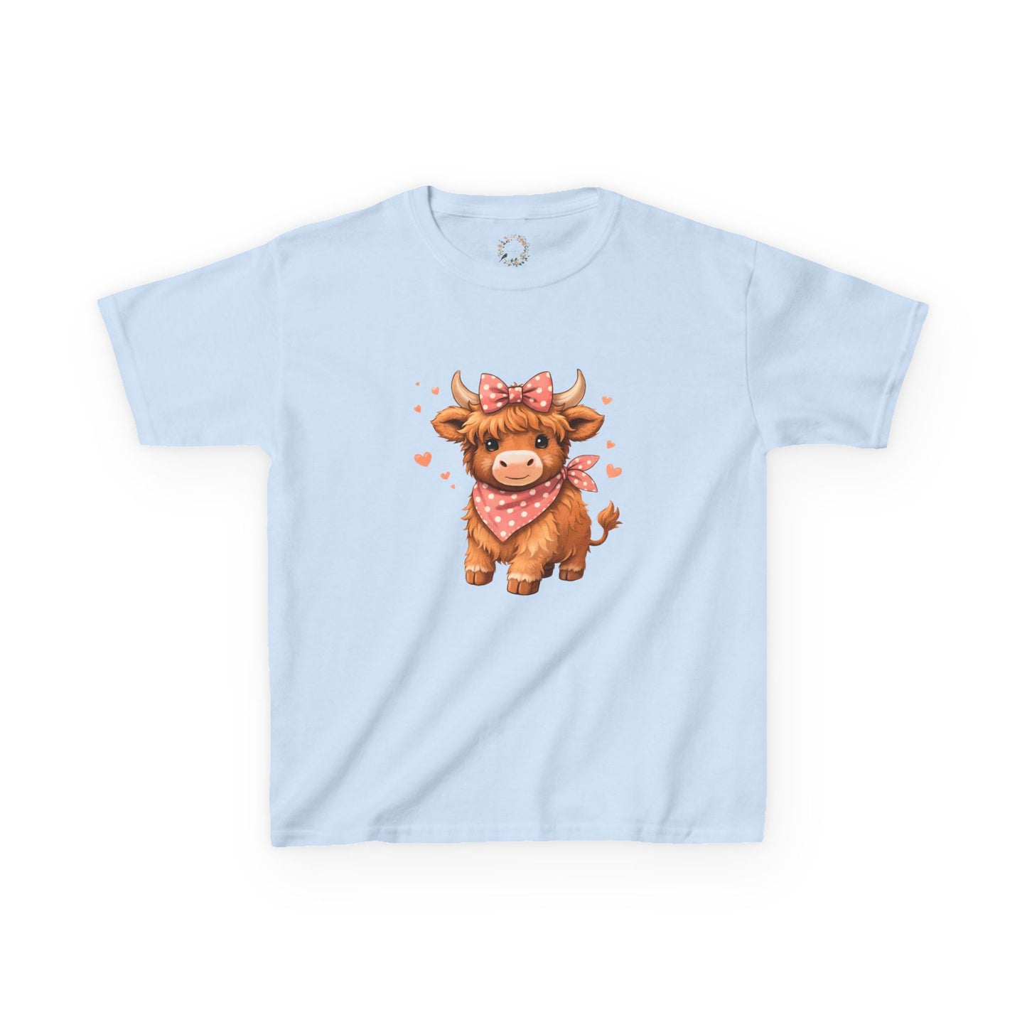 Harley's Highland Cow Youth Top