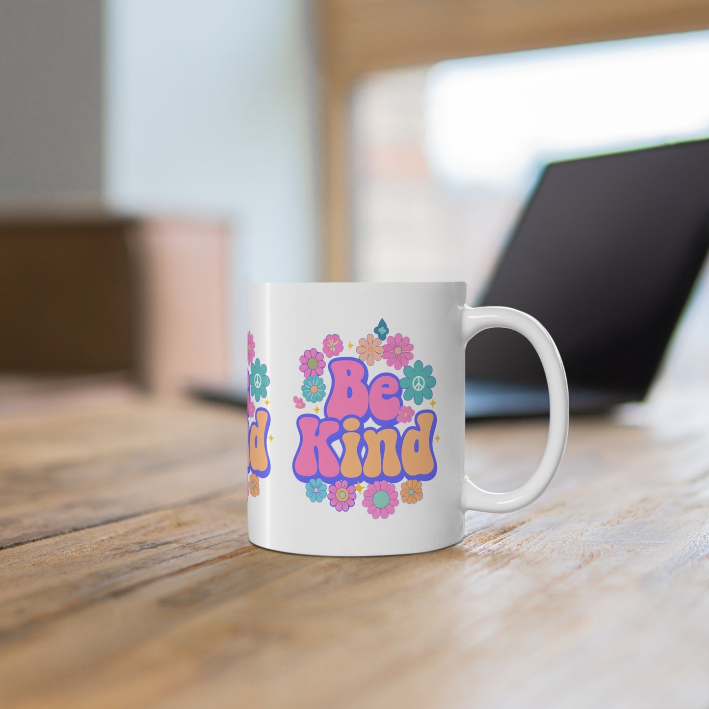 Be Kind Ceramic Mug, Coffee Cup