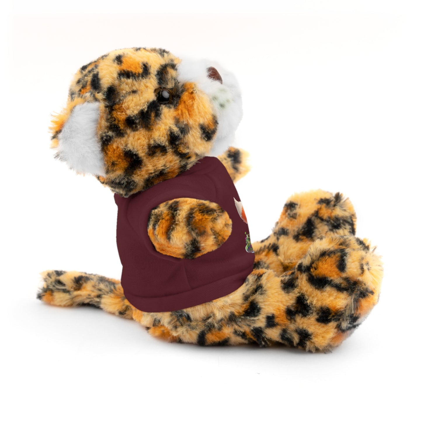 Fox On Tee Animal Plush