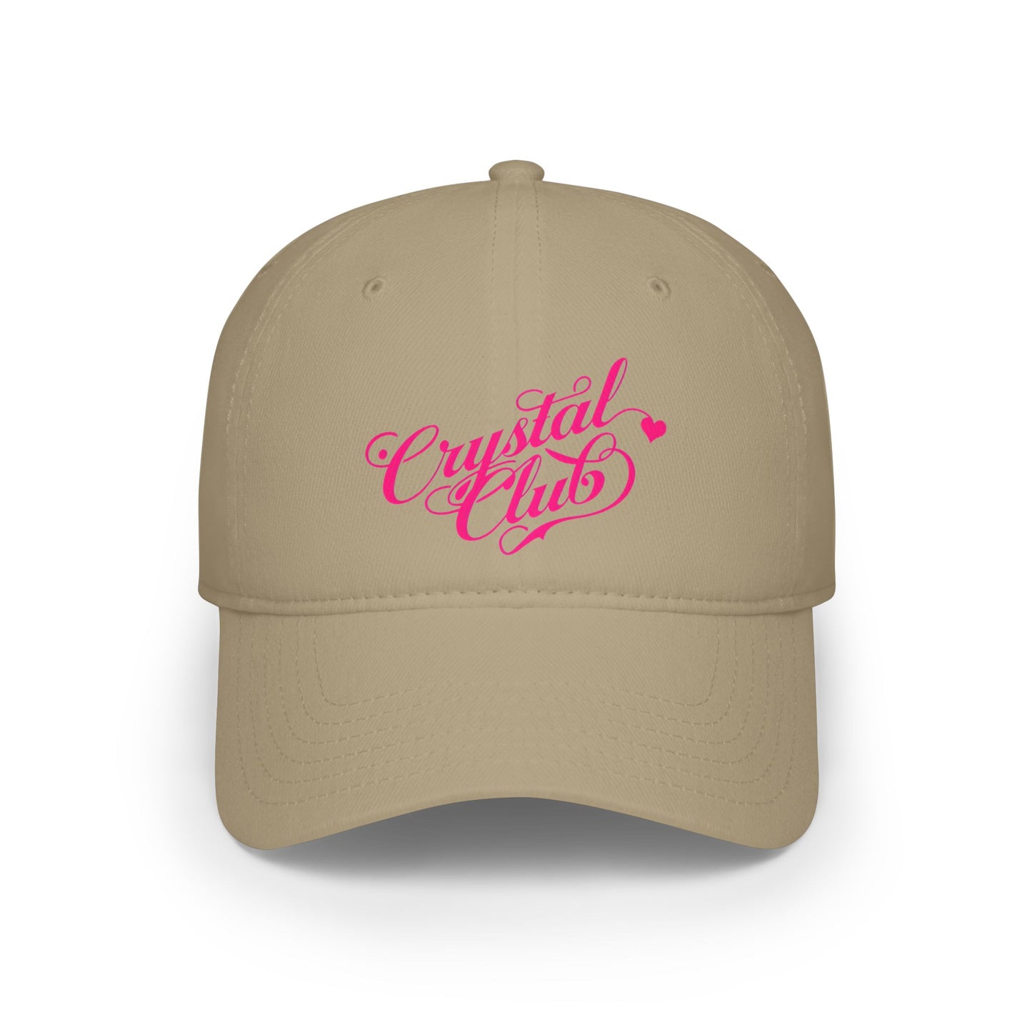 Crystal Club Low Profile Baseball Cap