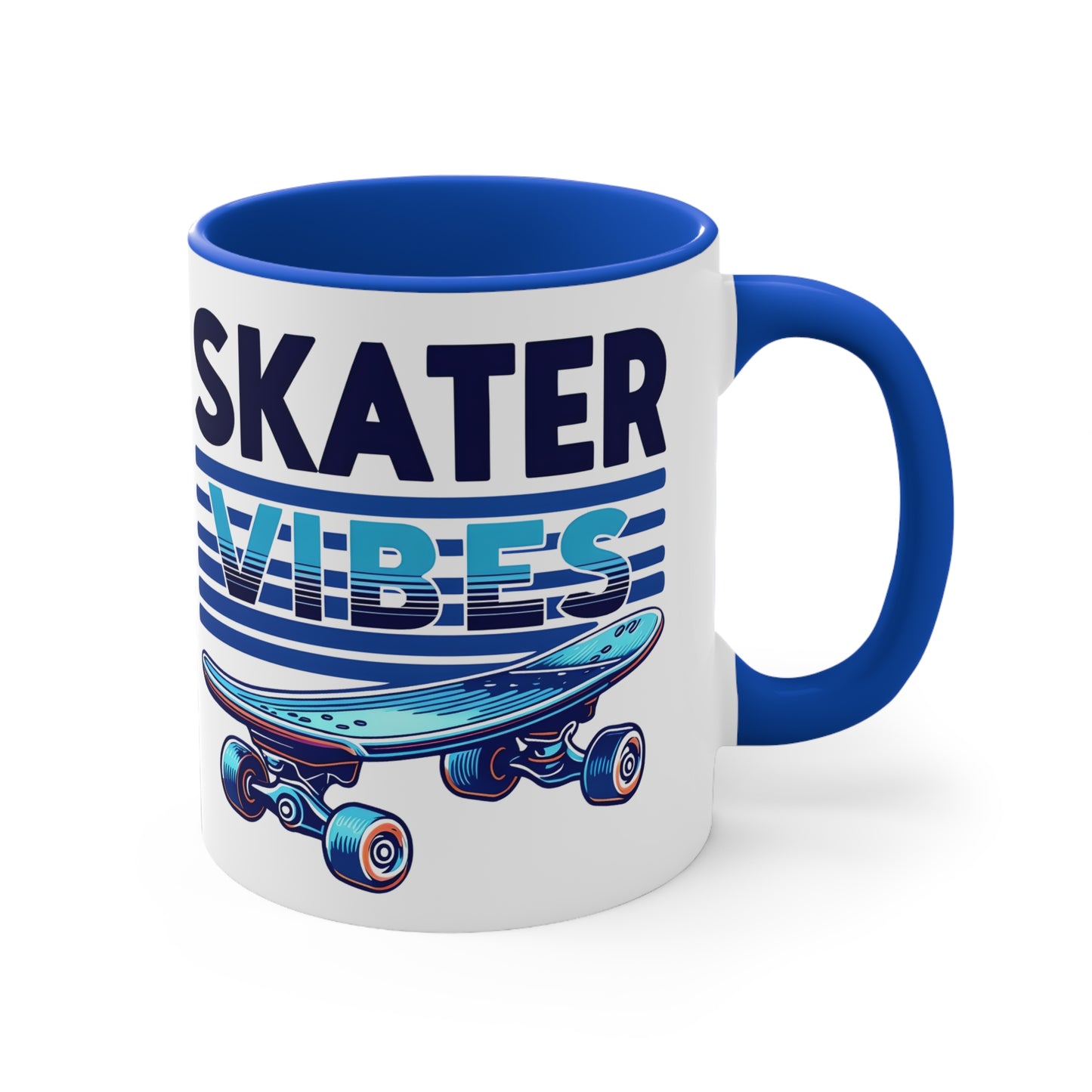 Skater Vibes Ceramic Mug, Coffee Cup
