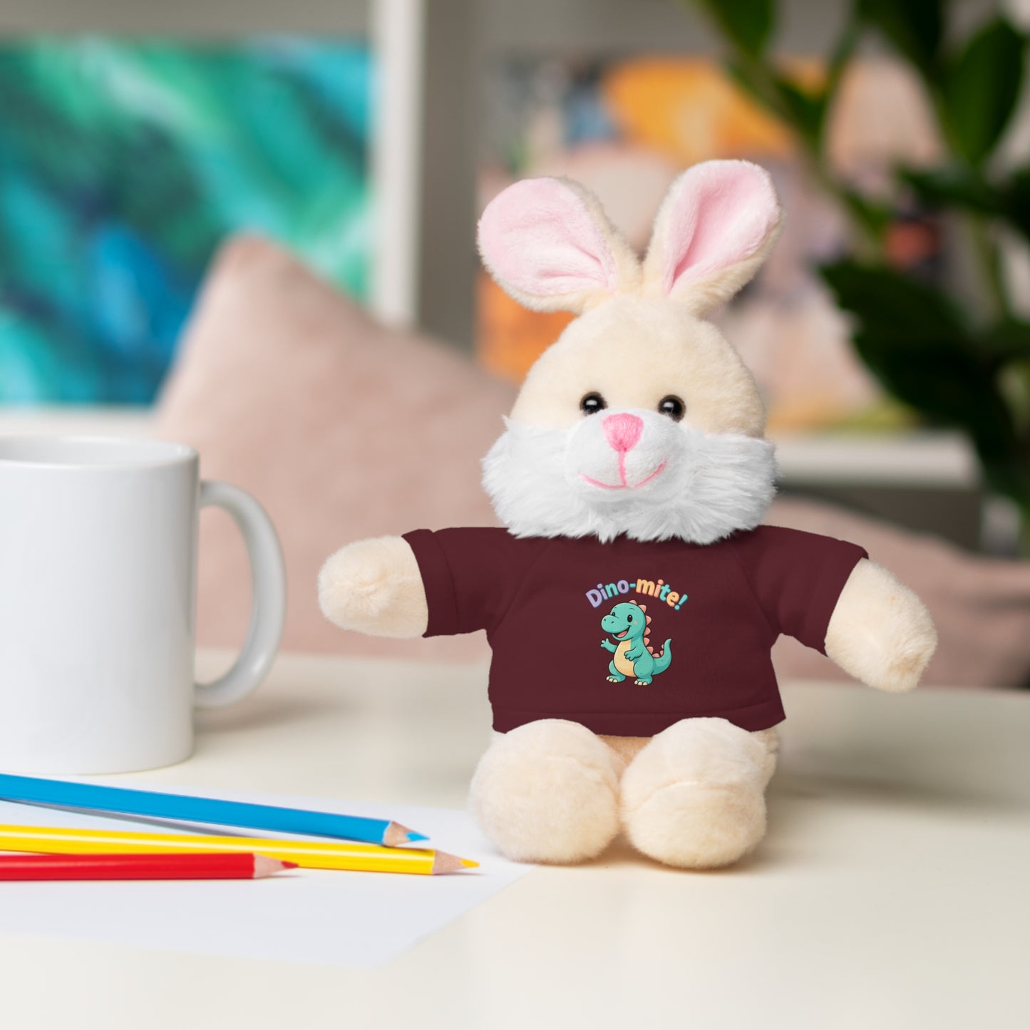 Dino-Mite on Tee Plush Animal