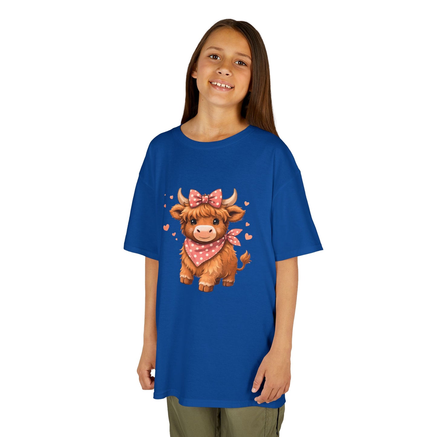 Harley's Highland Cow Youth Top