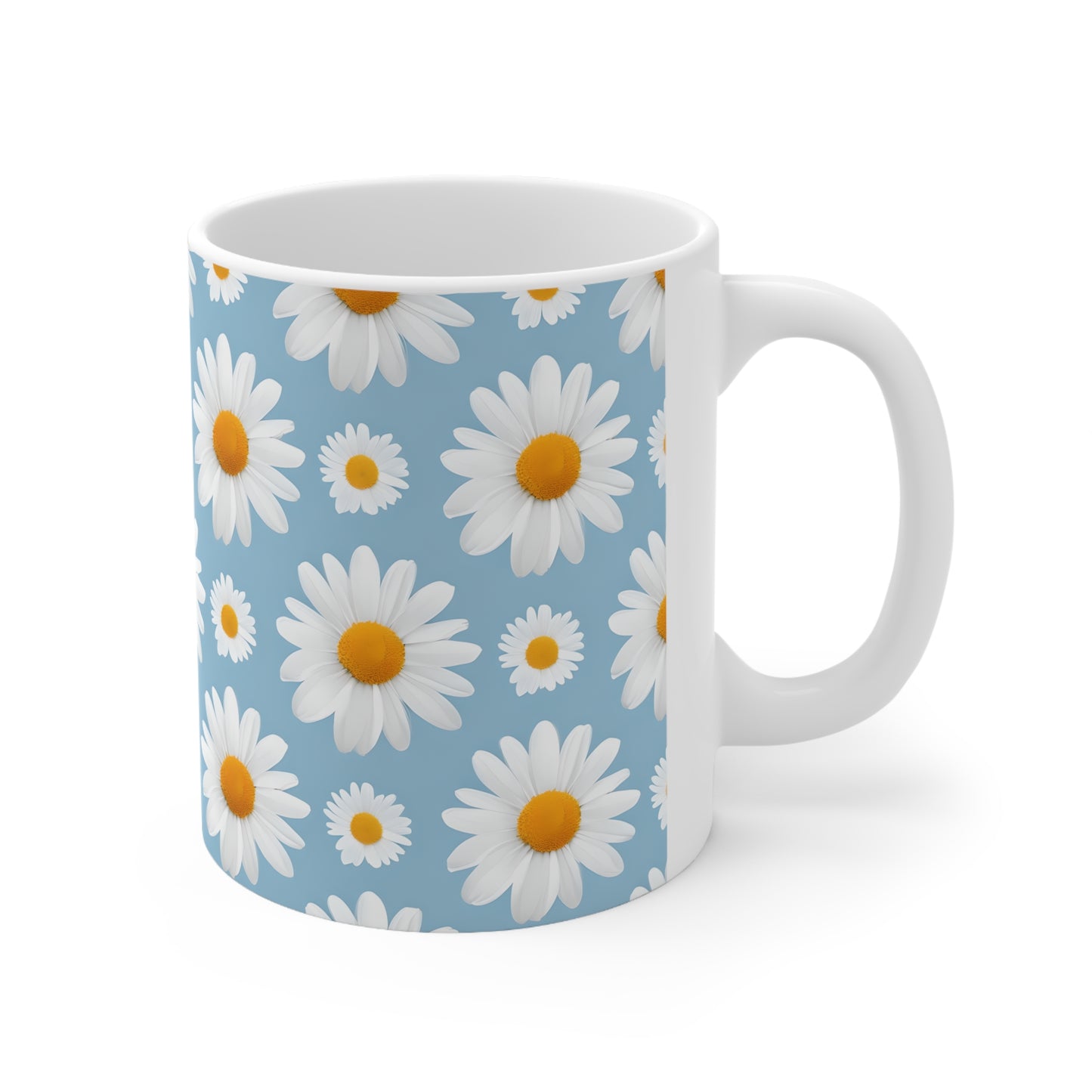 Delilah's Daisy Ceramic Mug, Coffee Cup