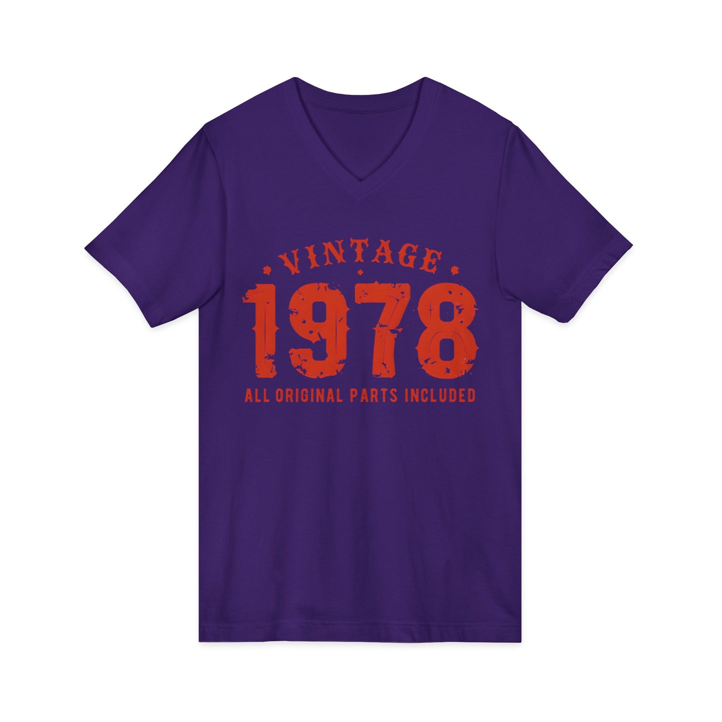 Vince's Vintage 1978 V-Neck Adult Shirt