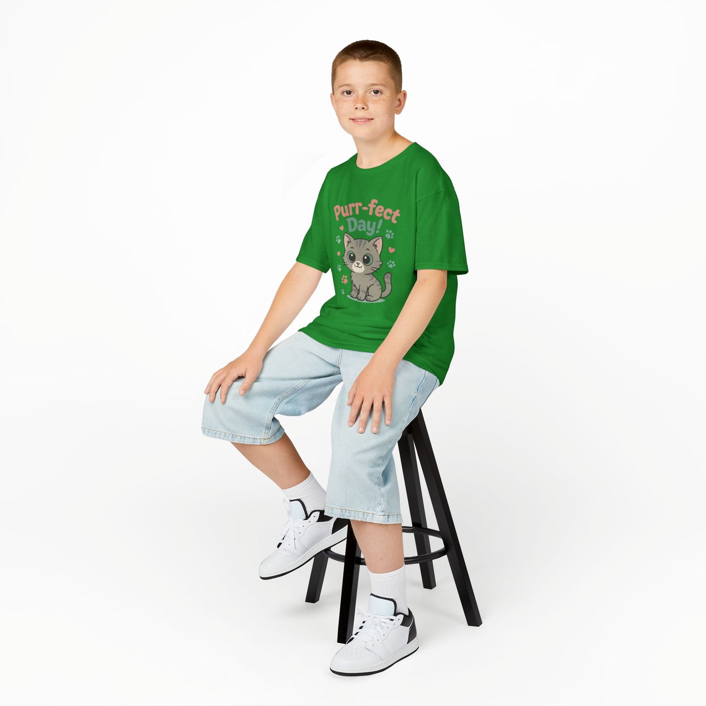 Kairo's Purr-fect Day Youth Top