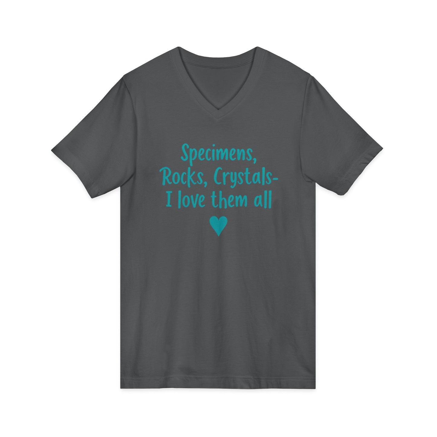 Coralie's Crystal Lover V-Neck Adult Shirt