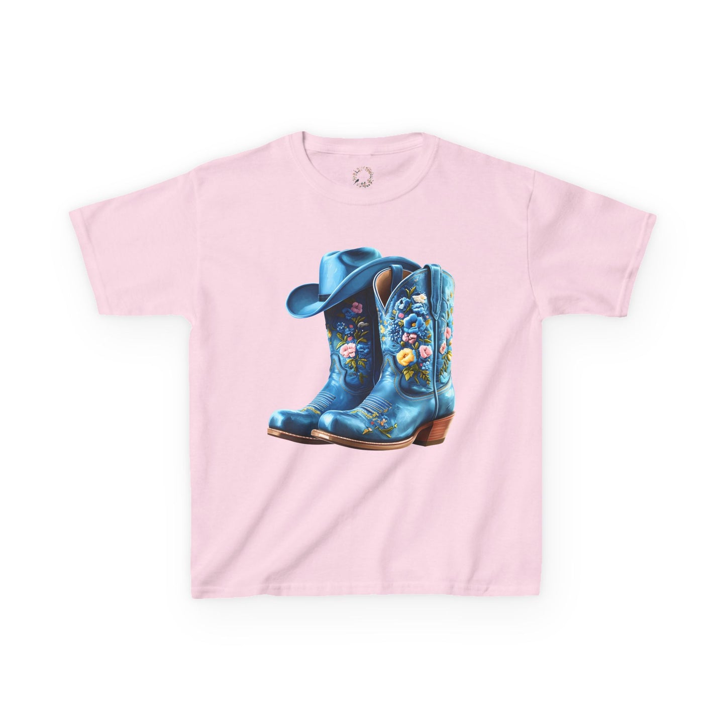 Kia's Cowboy Boots Youth Top