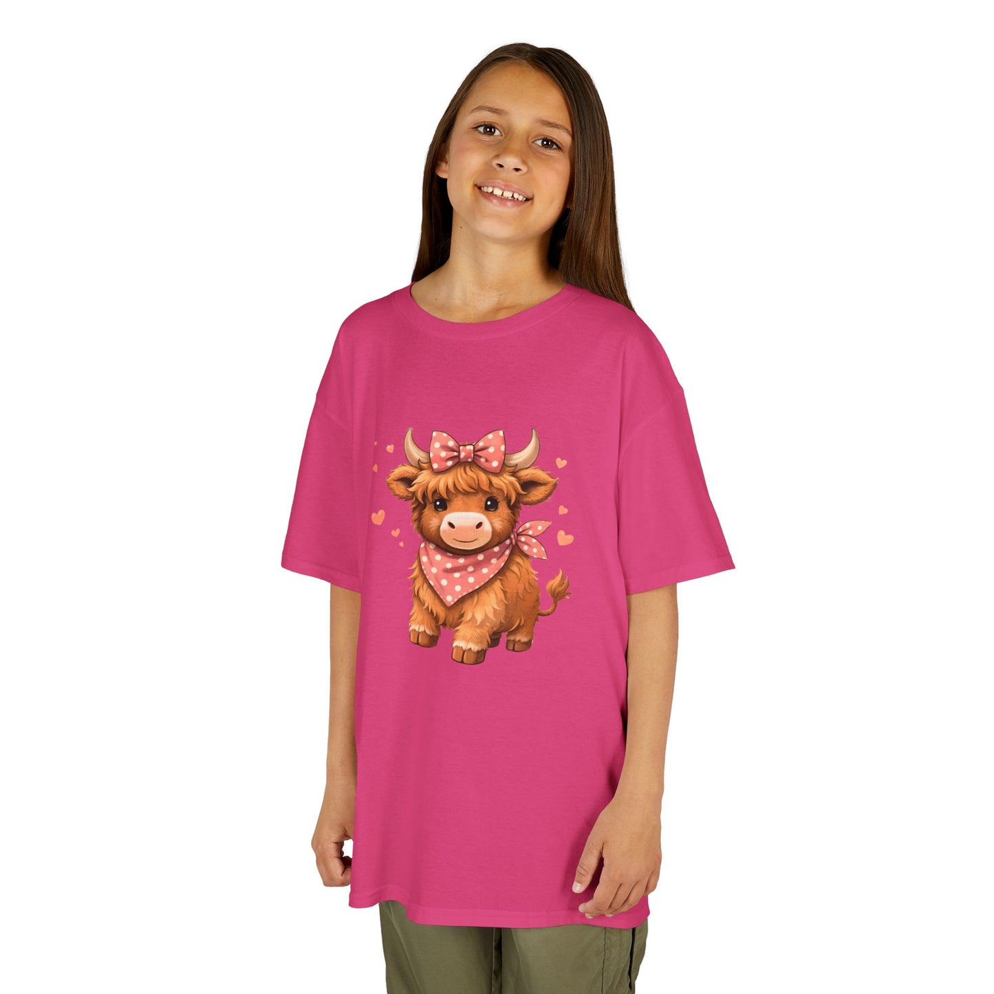 Harley's Highland Cow Youth Top