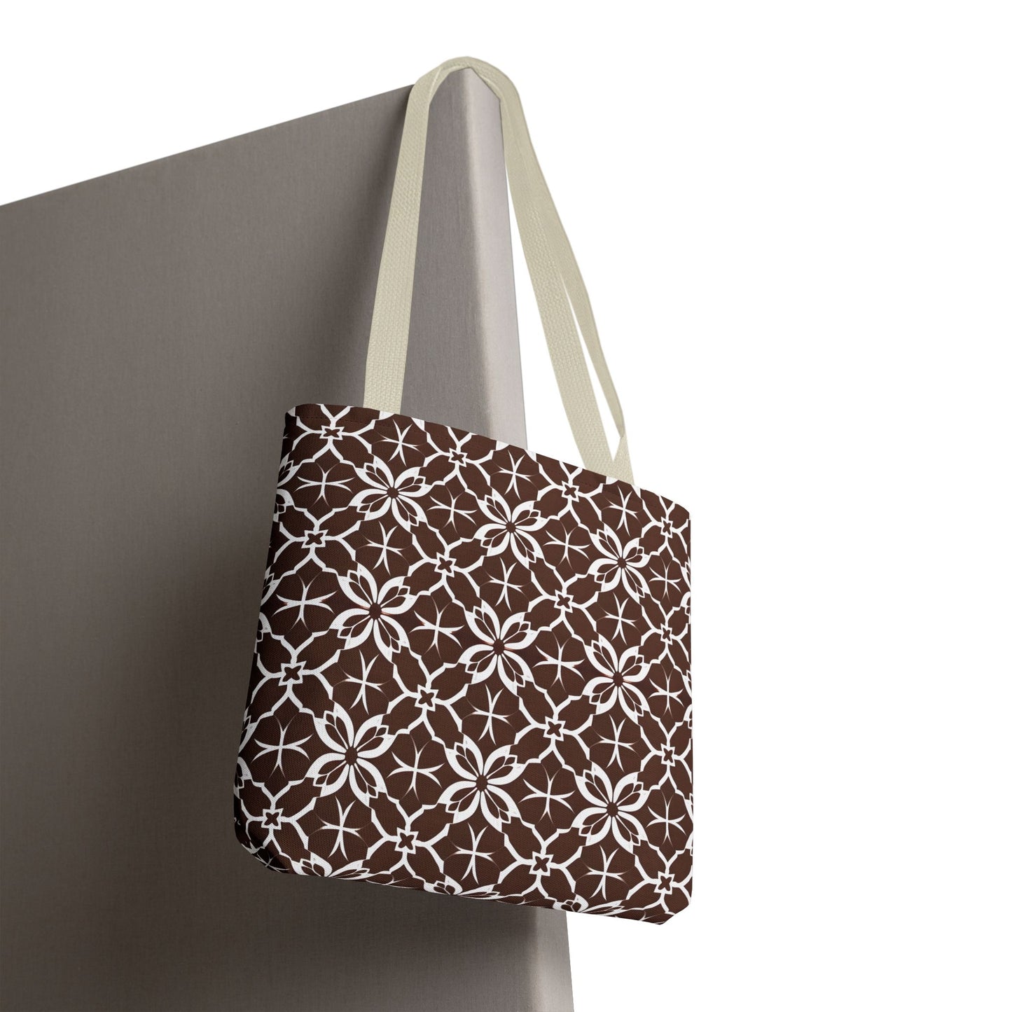 Brook's Brown Tile Tote Bag