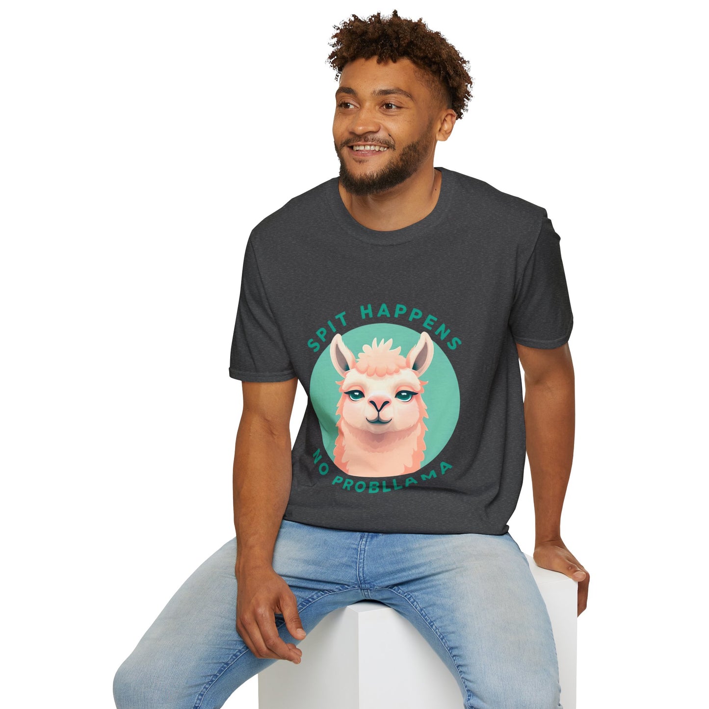 Tiz's Funny Llama Adult Shirt