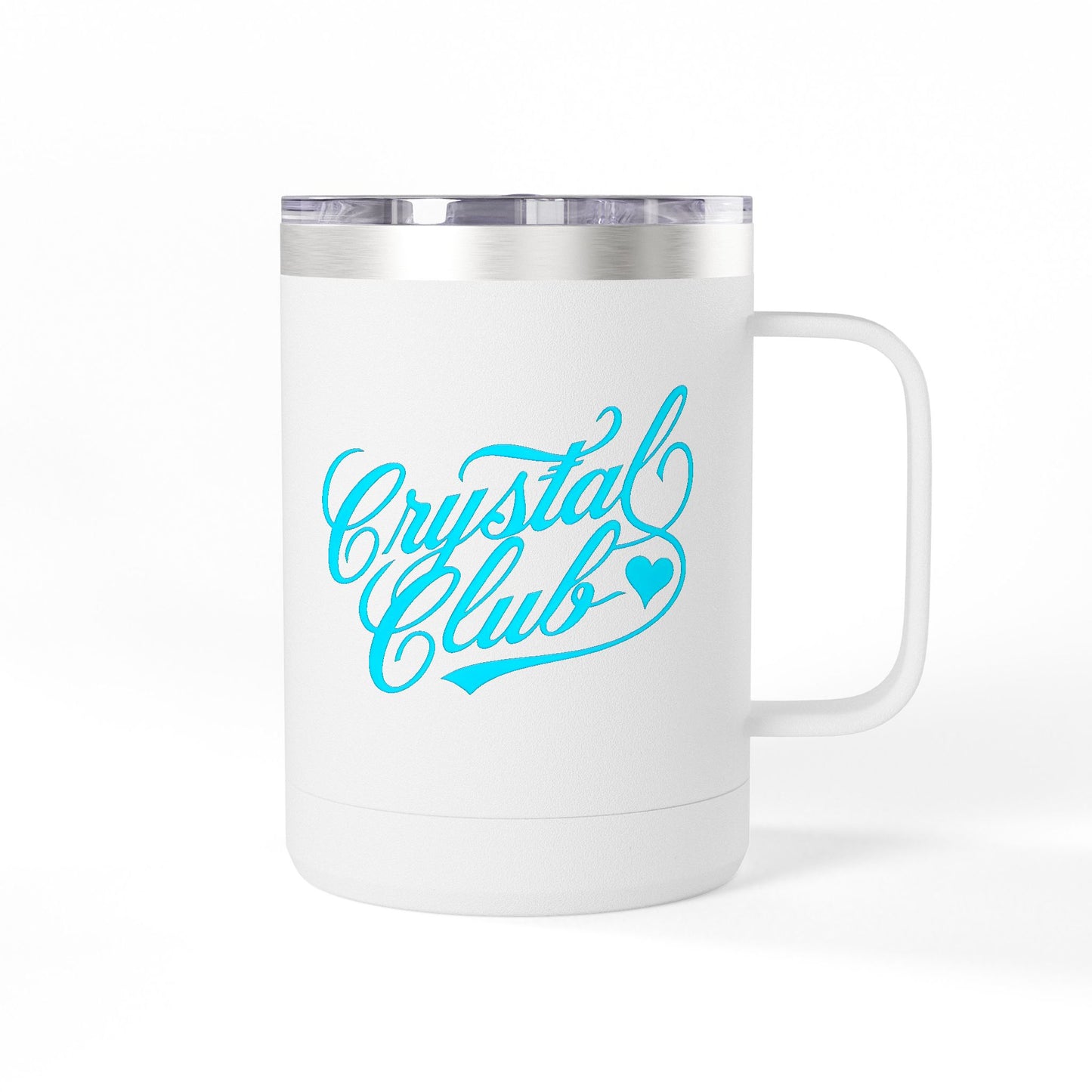 Blue Crystal Club Coffee Tumbler
