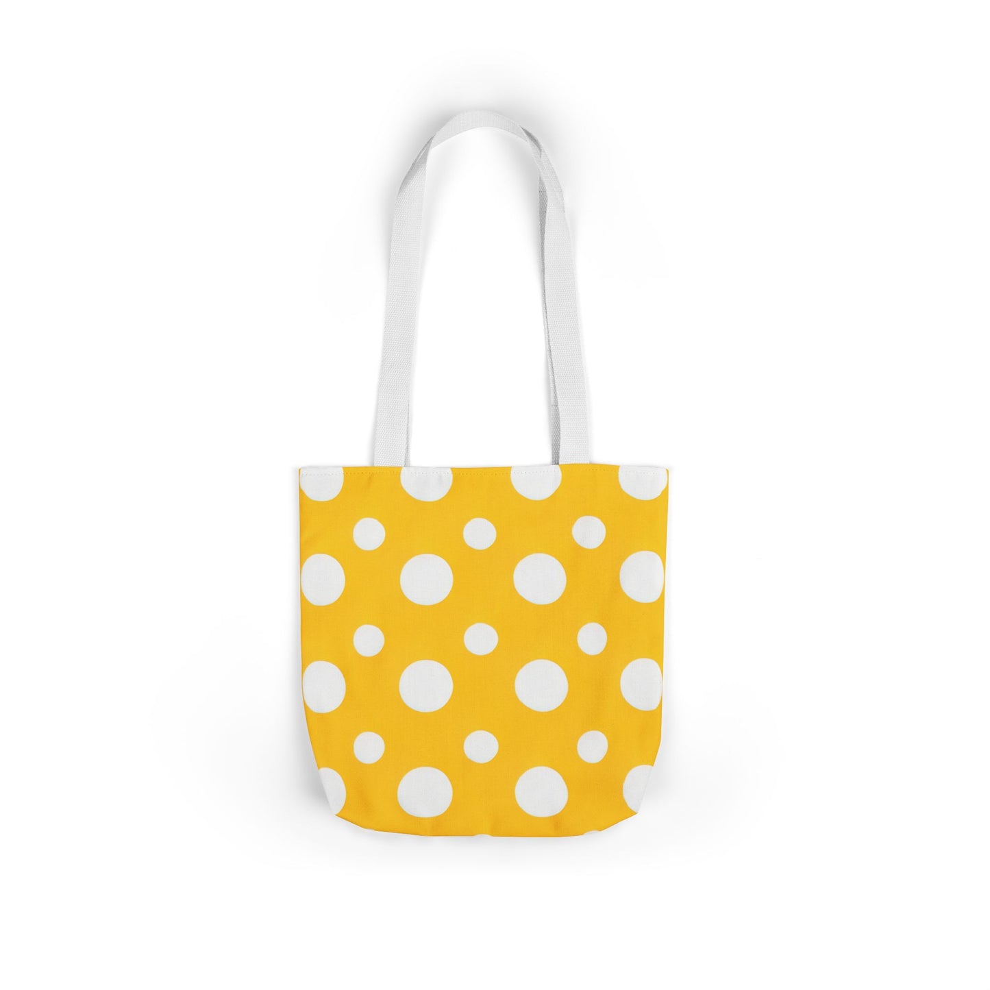 Yuki's Yellow Polka Dot Tote Bag