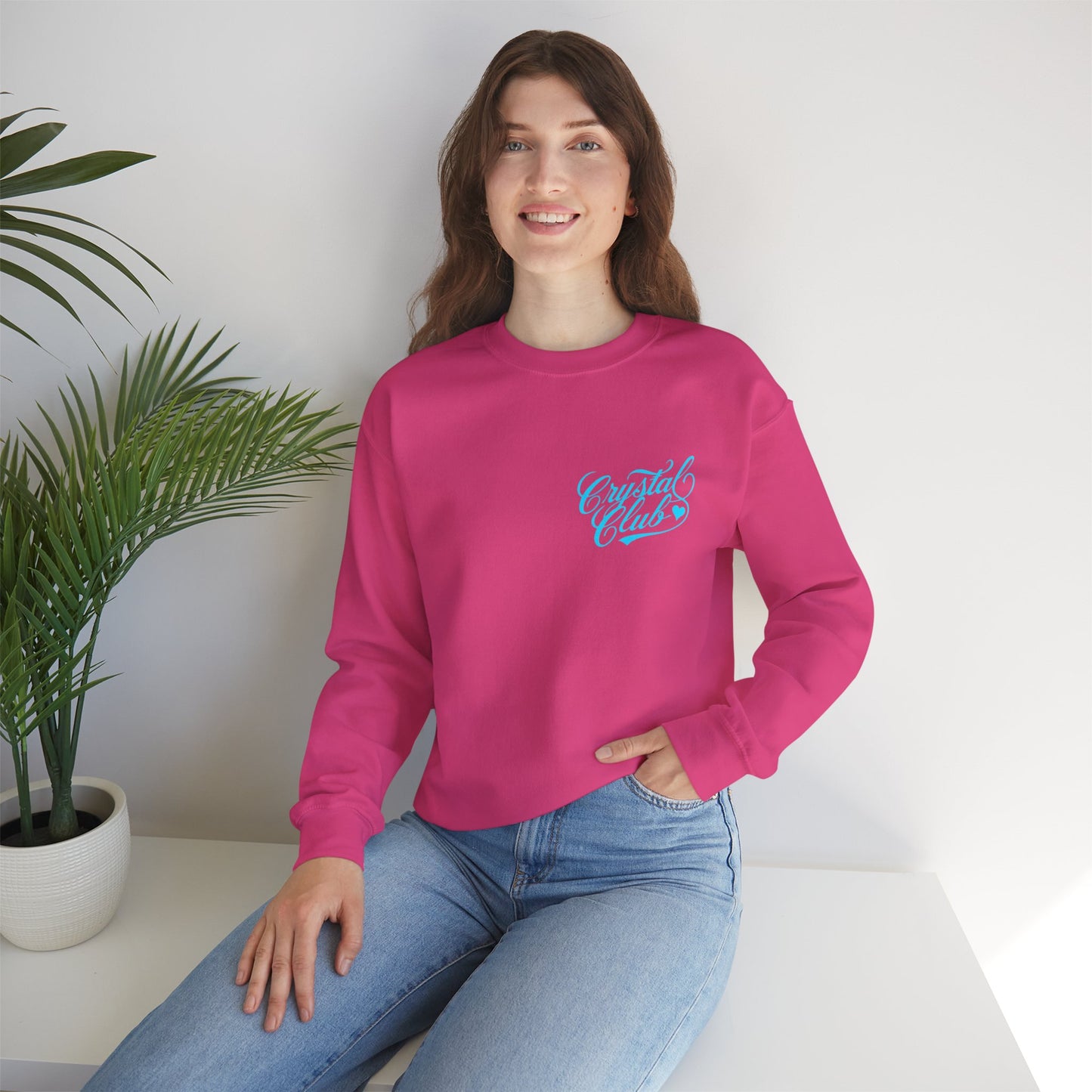 Blue Crystal Club Adult Sweatshirt - Crewneck