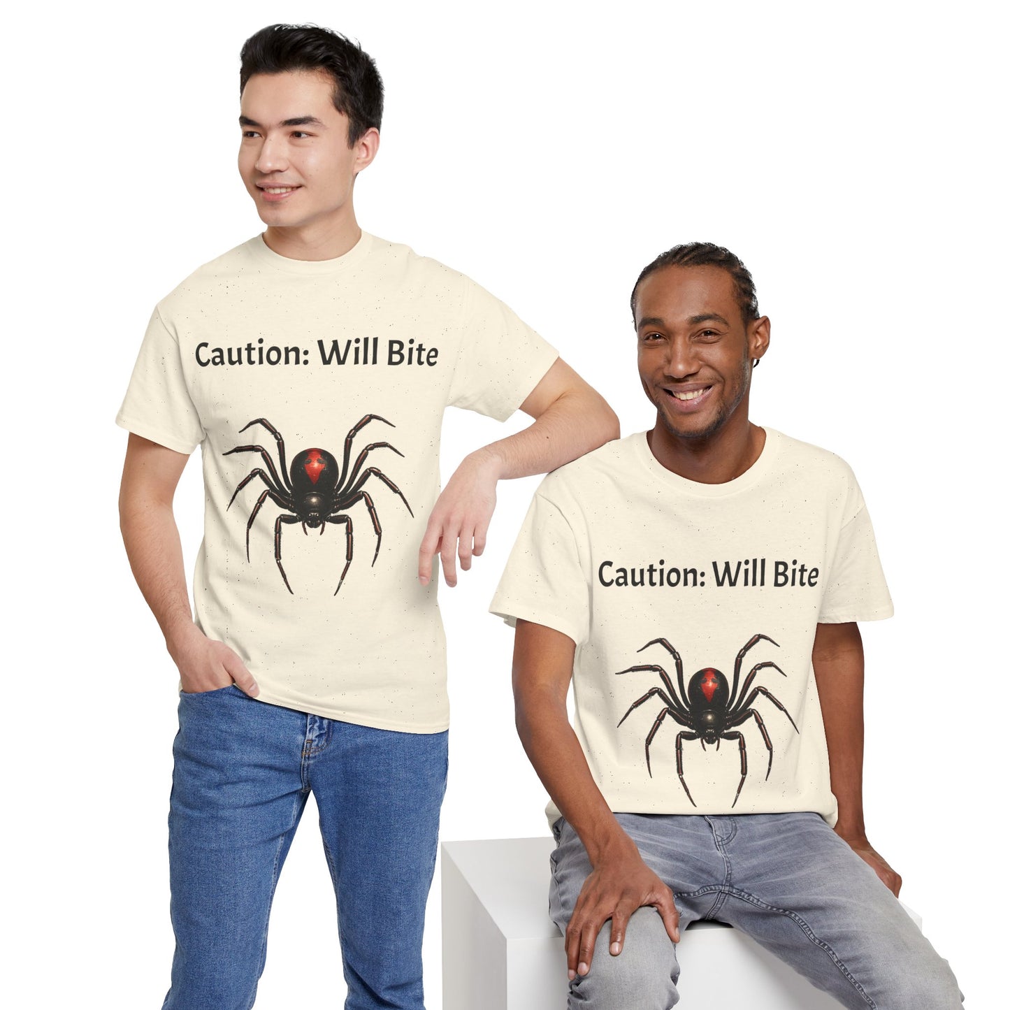Cam's Caution: Will Bite Adult Shirt