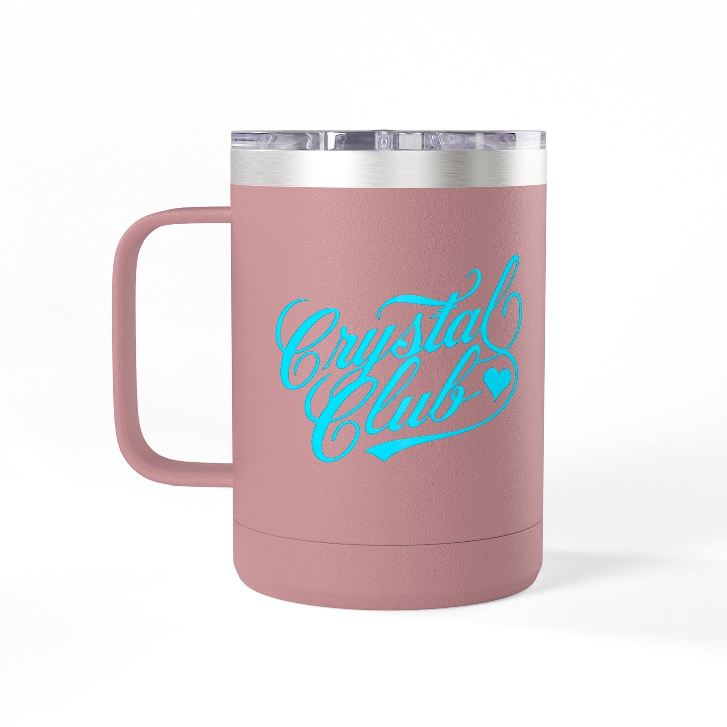 Blue Crystal Club Coffee Tumbler
