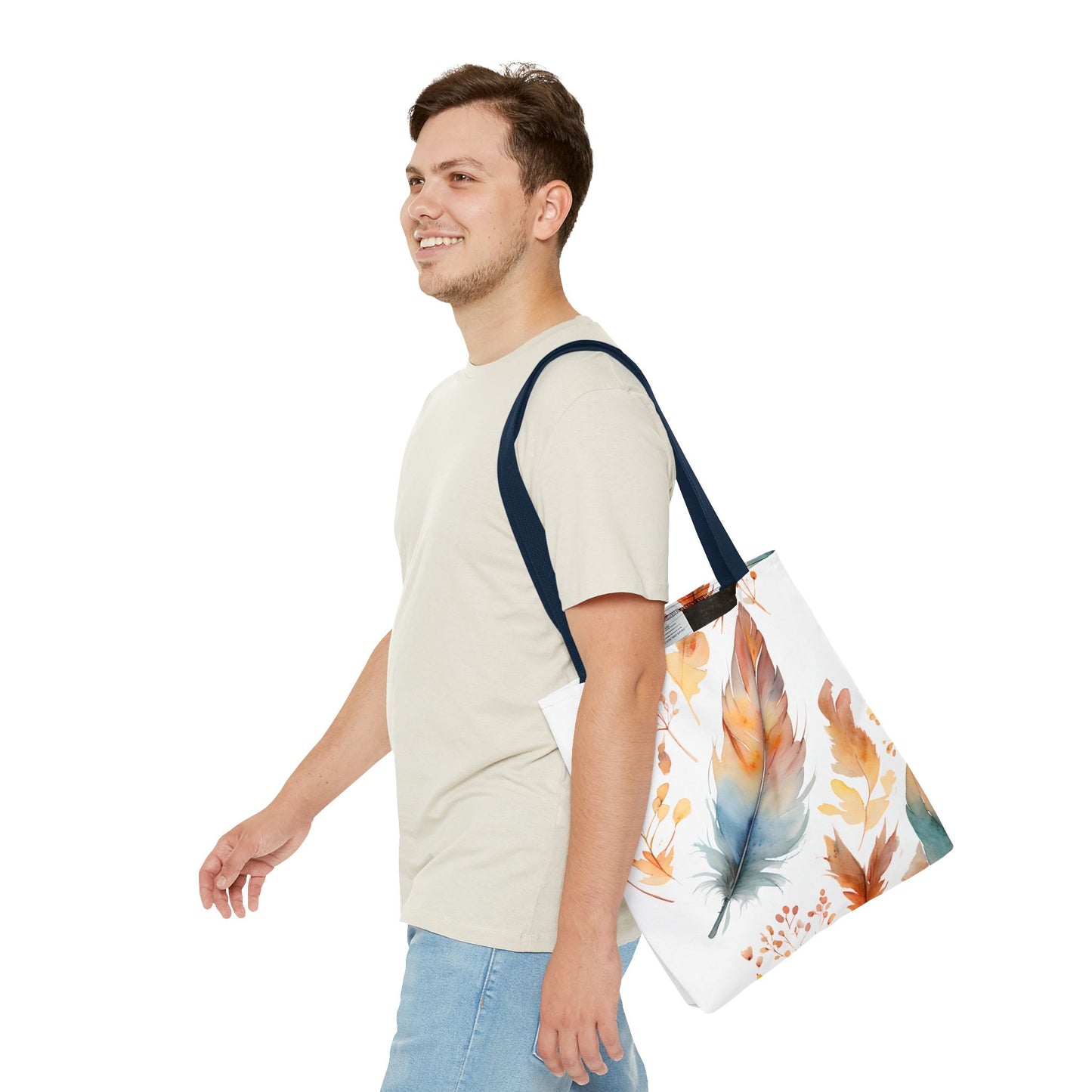 Autumn Feather Tote