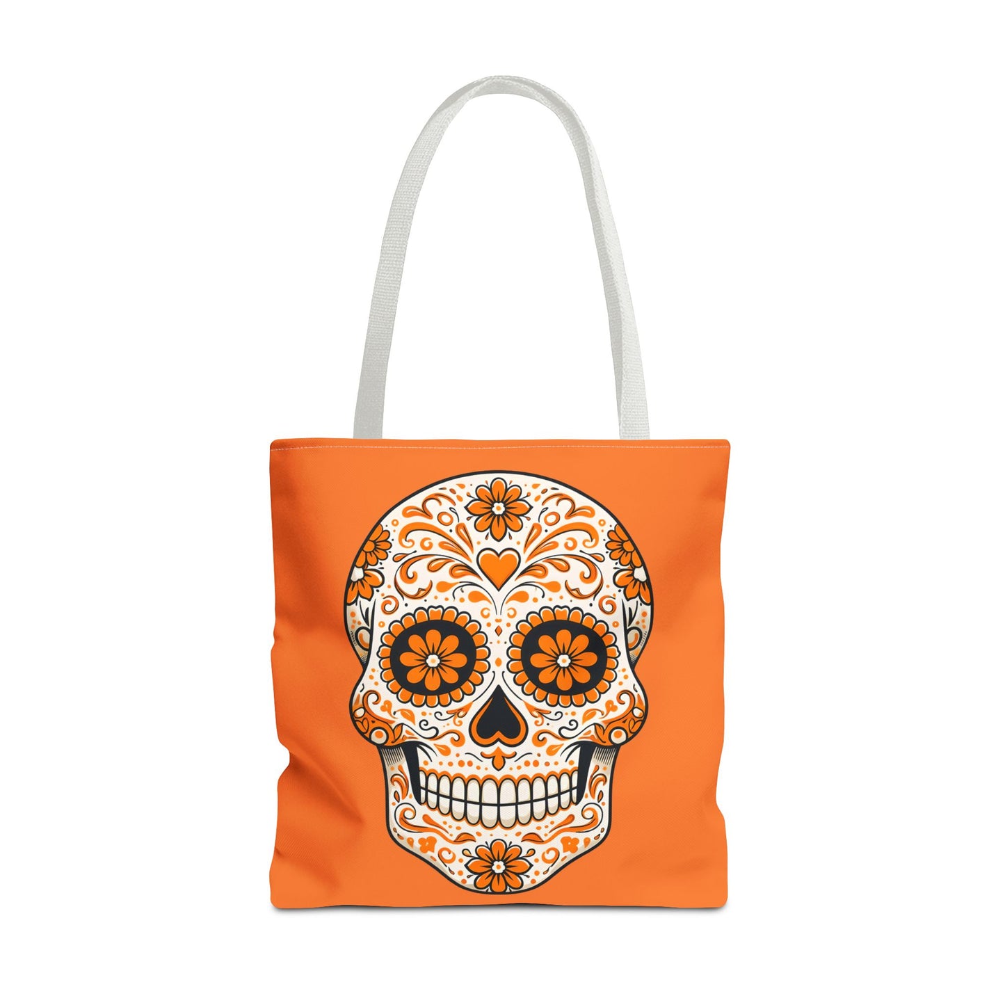 Odin's Orange Sugar Skull Tote Bag