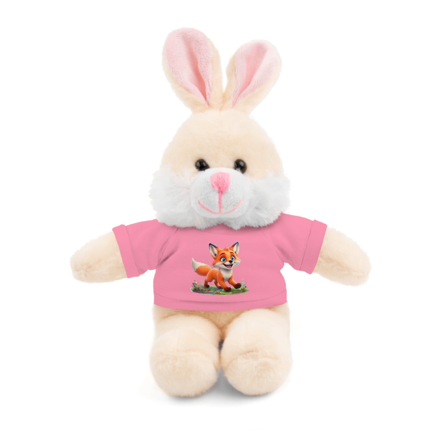 Fox On Tee Animal Plush