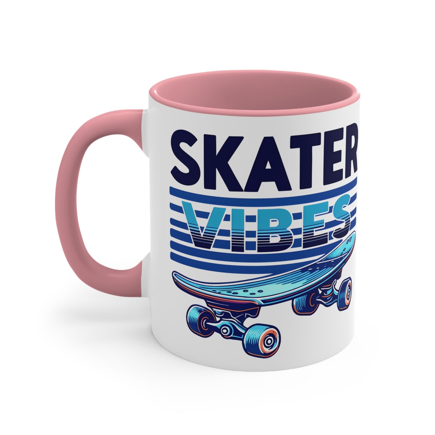 Skater Vibes Ceramic Mug, Coffee Cup