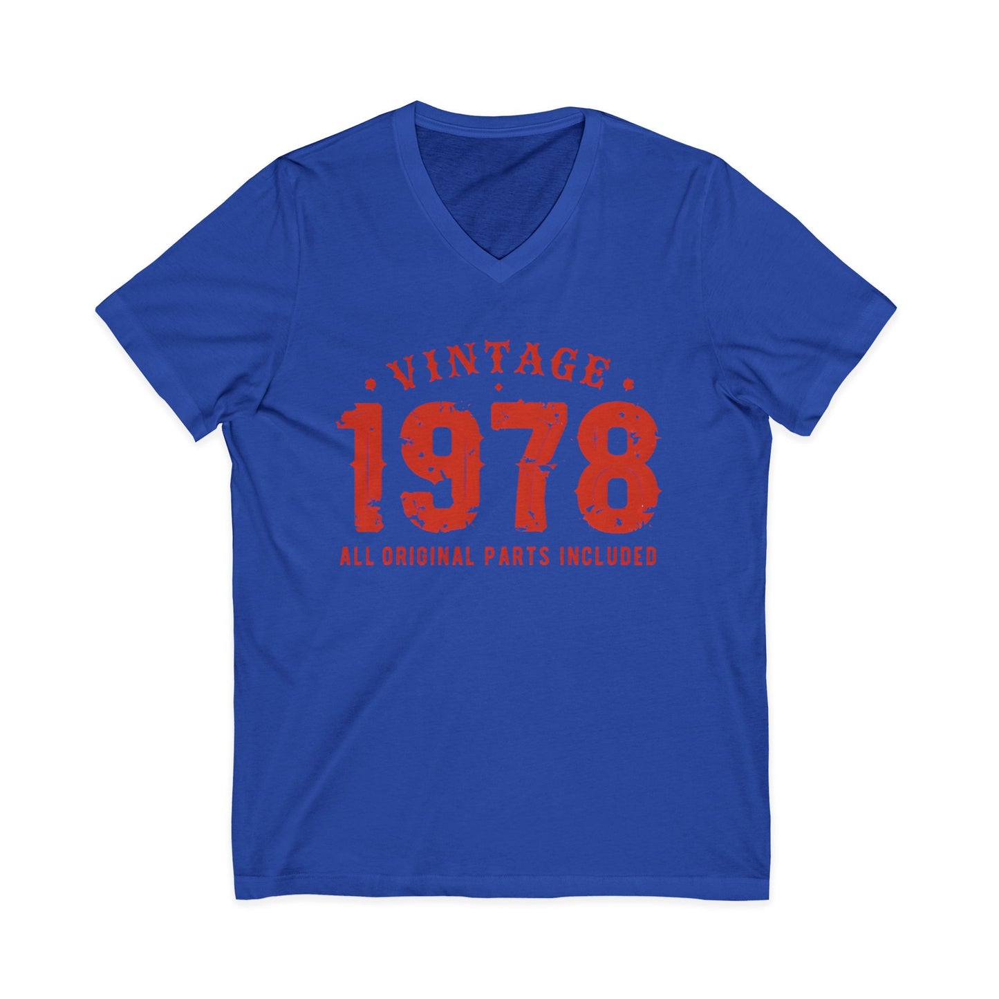 Vince's Vintage 1978 V-Neck Adult Shirt