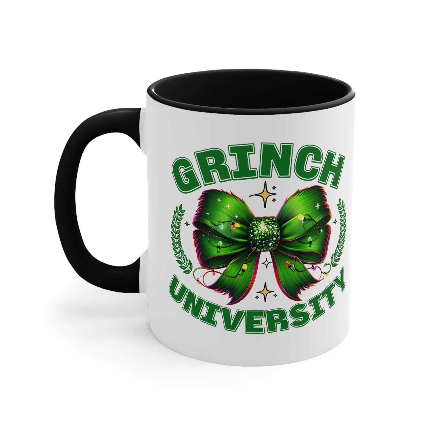 George's Grinch University Accent Ceramic Mug, Coffee Cup