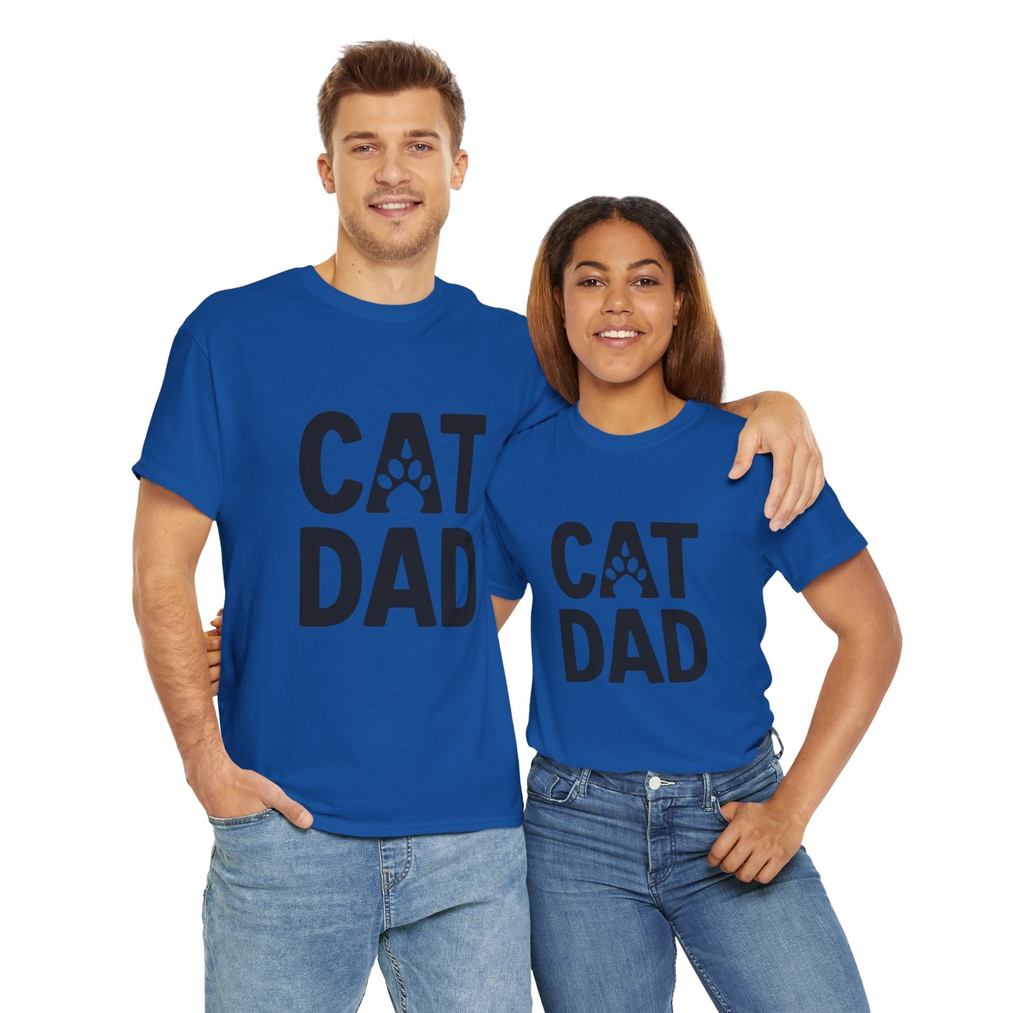 Chuck's Cat Dad Adult Shirt