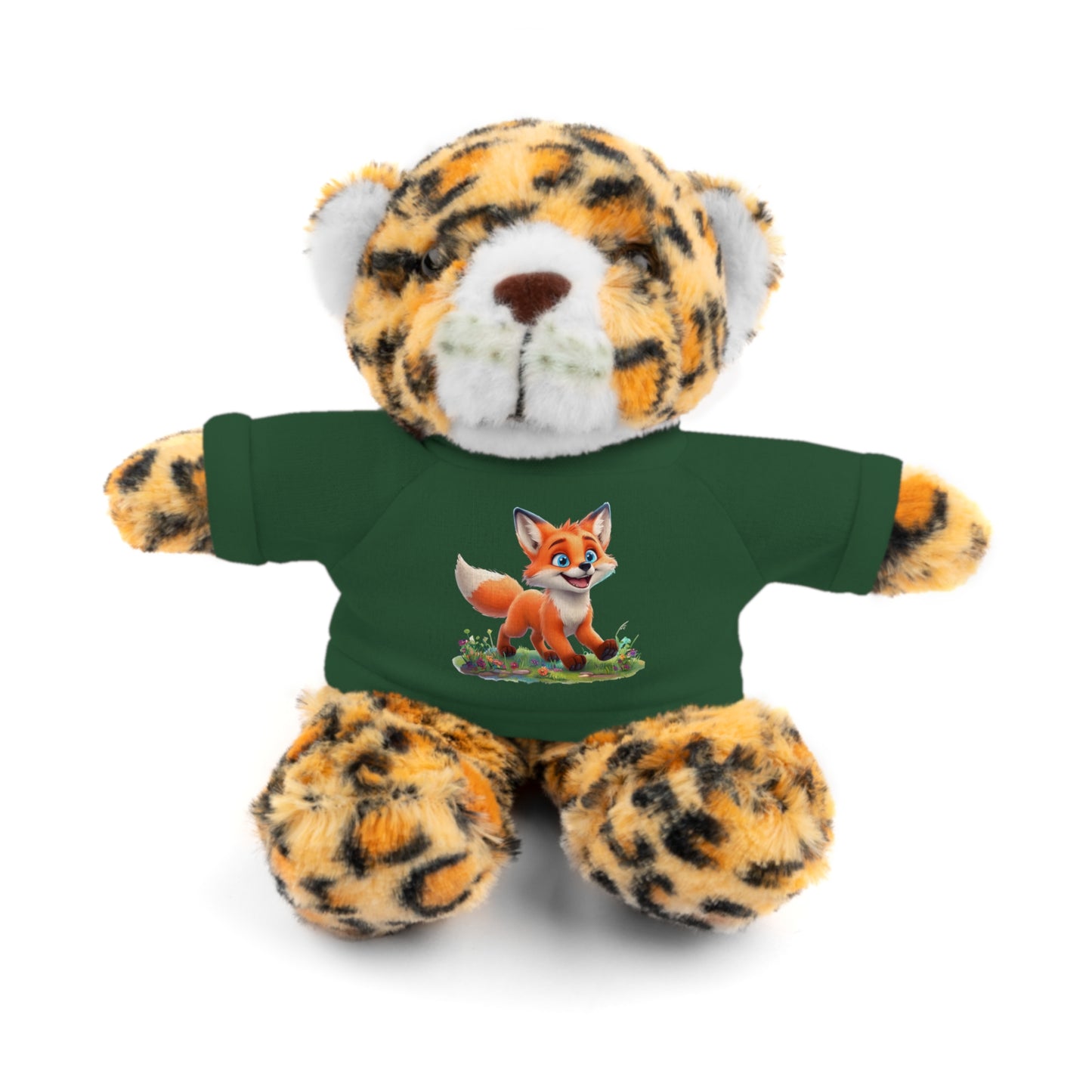 Fox On Tee Animal Plush