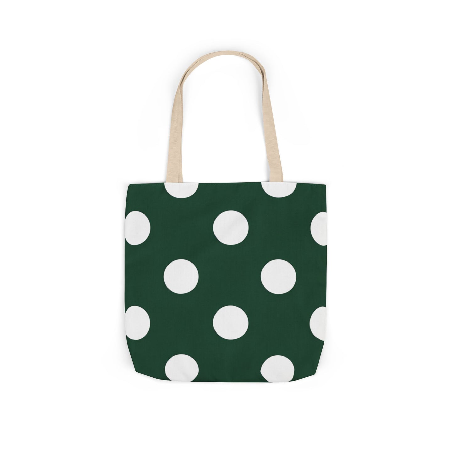 Gretel's Green Polka Dot Tote Bag