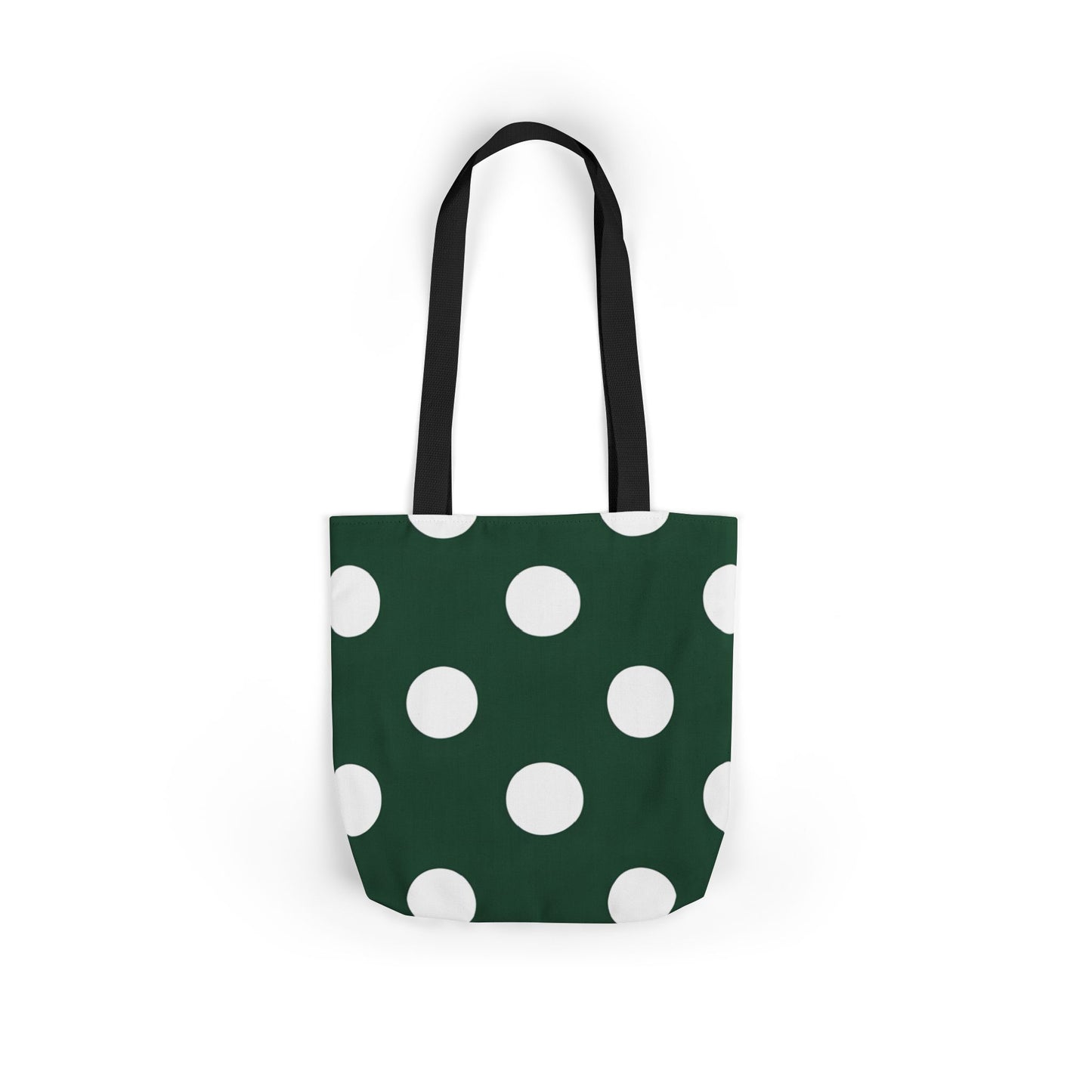 Gretel's Green Polka Dot Tote Bag