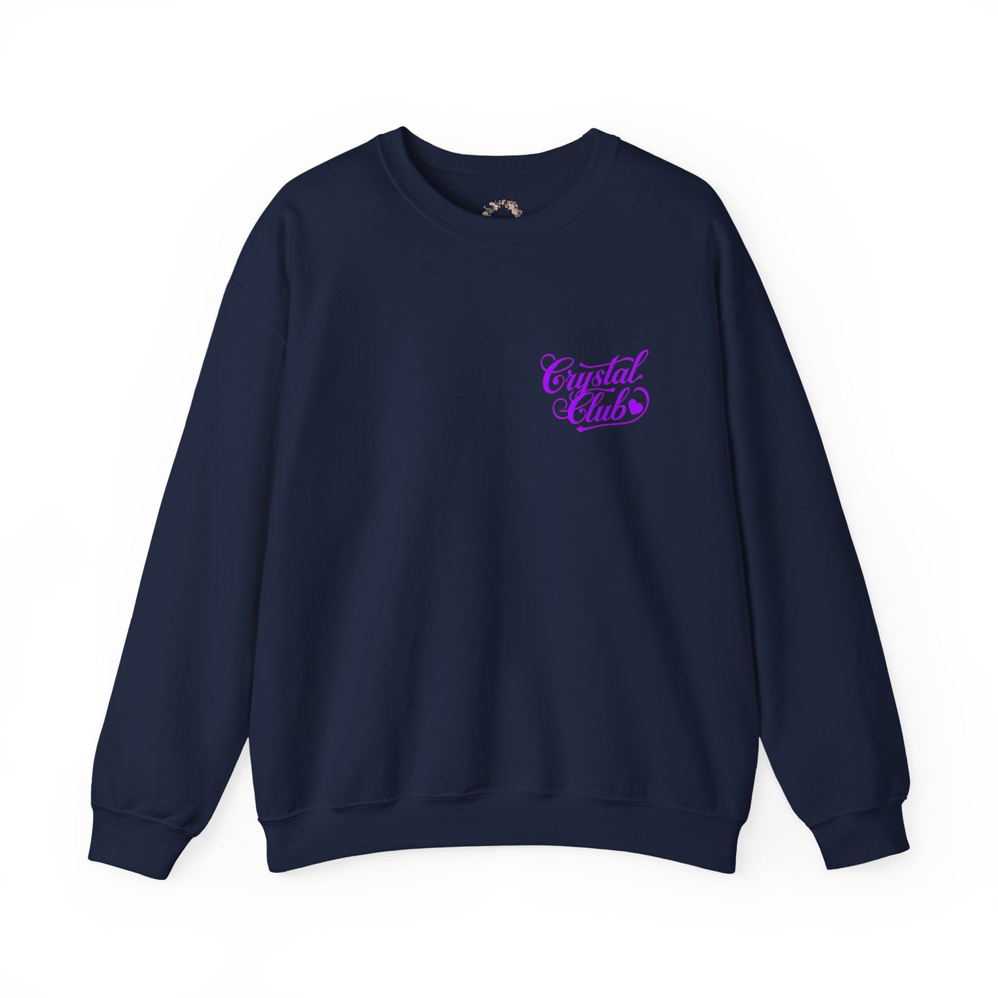 Purple Crystal Club Adult Sweatshirt - Crewneck