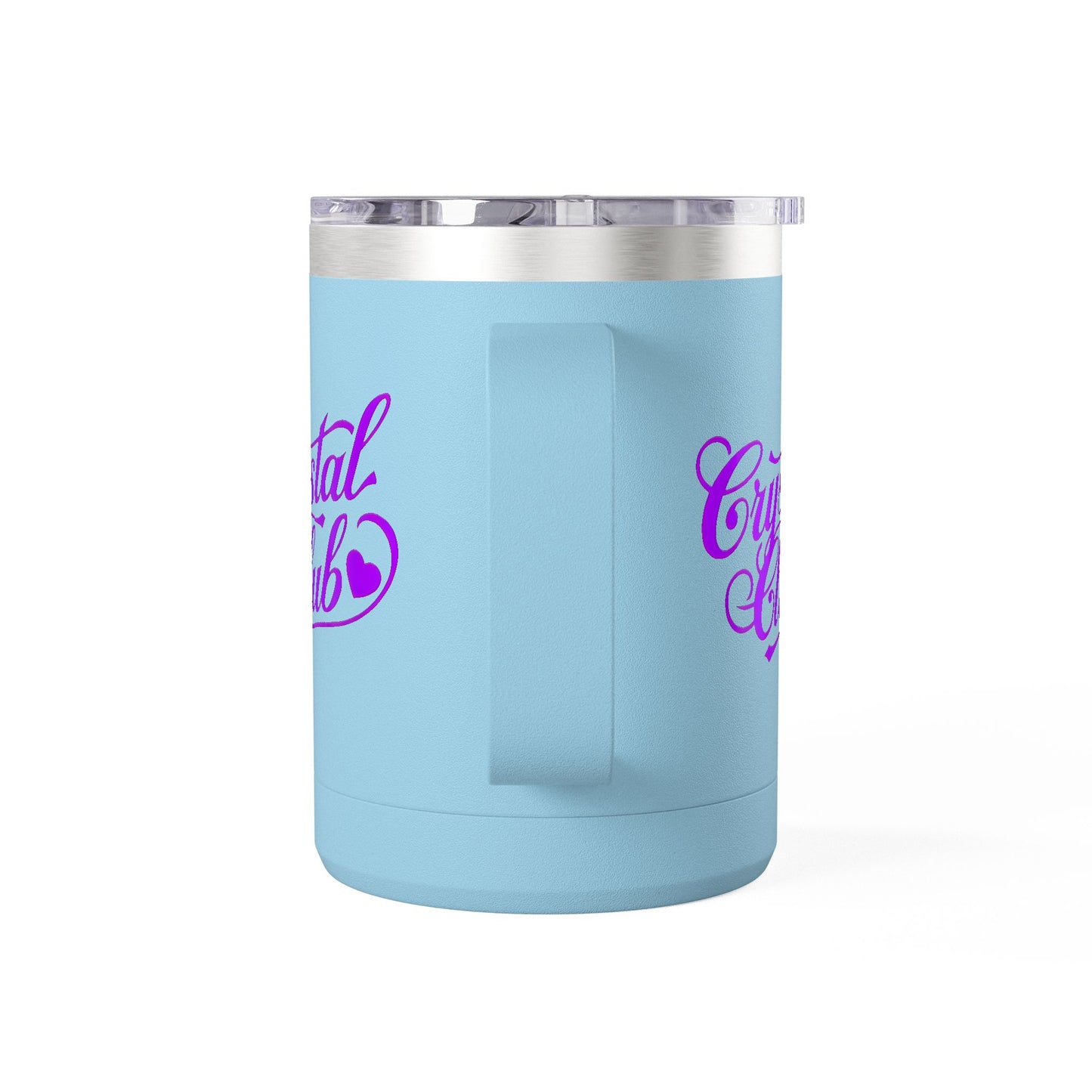 Purple Crystal Club Coffee Mug Tumbler