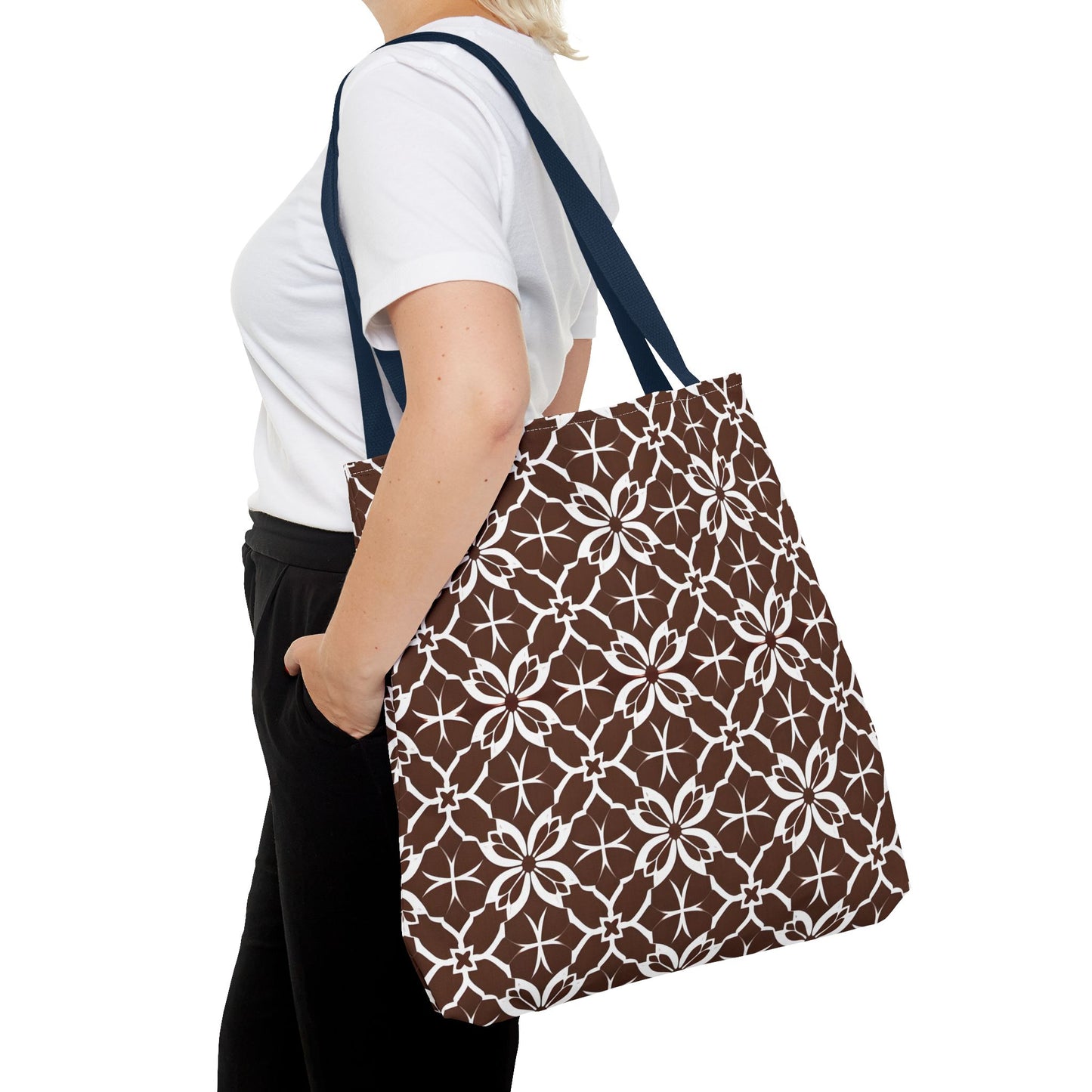 Brook's Brown Tile Tote Bag