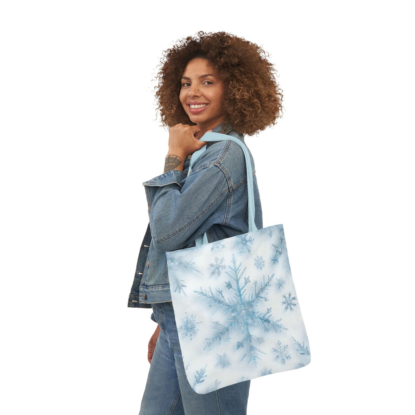 Josie's Winter Wonderland Snowflake Tote Bag