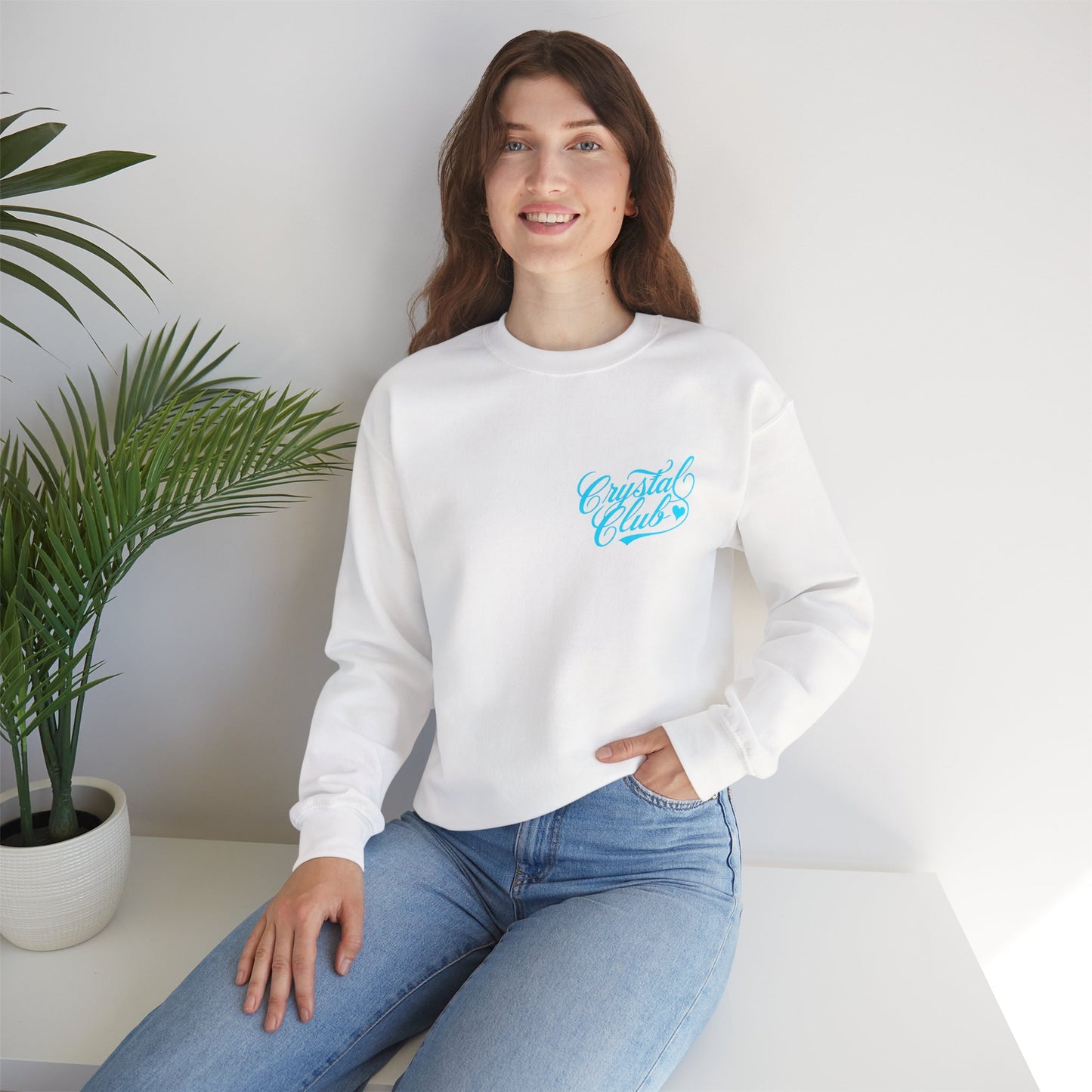 Blue Crystal Club Adult Sweatshirt - Crewneck