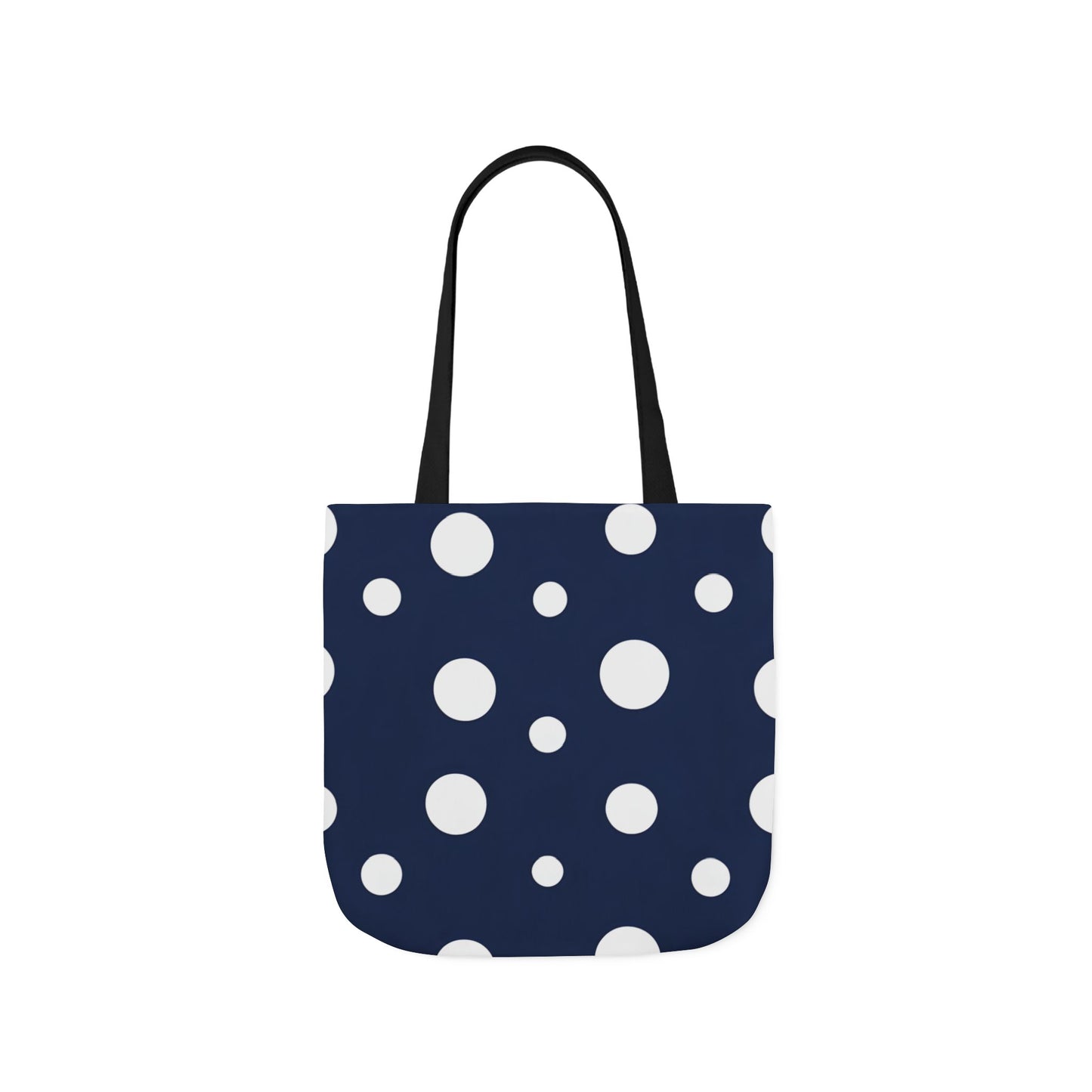 Bonnie's Navy Polka Dot Tote Bag