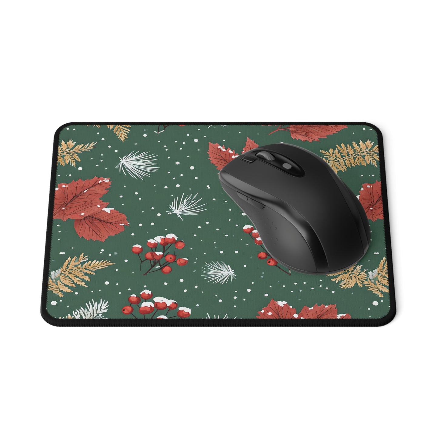 Finnley's Festive Foliage Non-Slip Gaming Mouse Pad